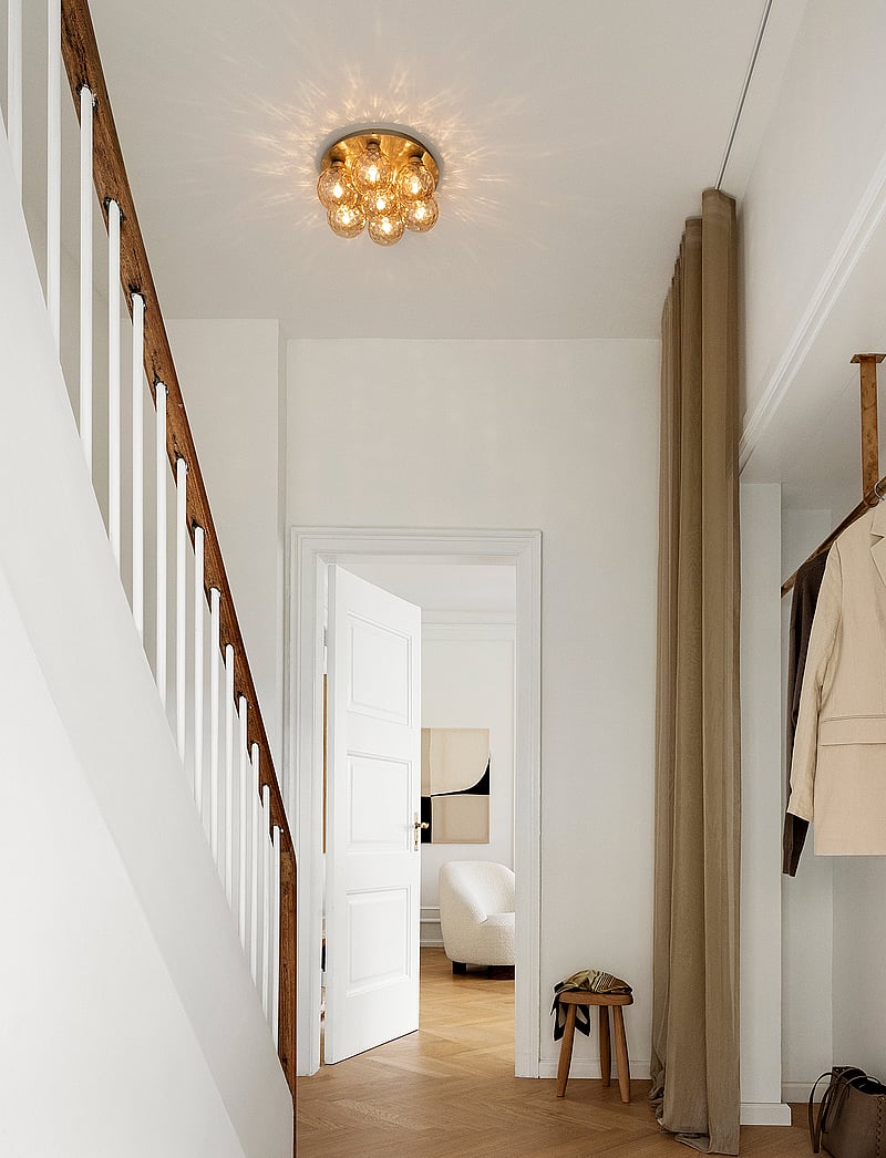 Nuura - Apiales 7 Plafond - plafoonid - brushed brass / optic gold - 1