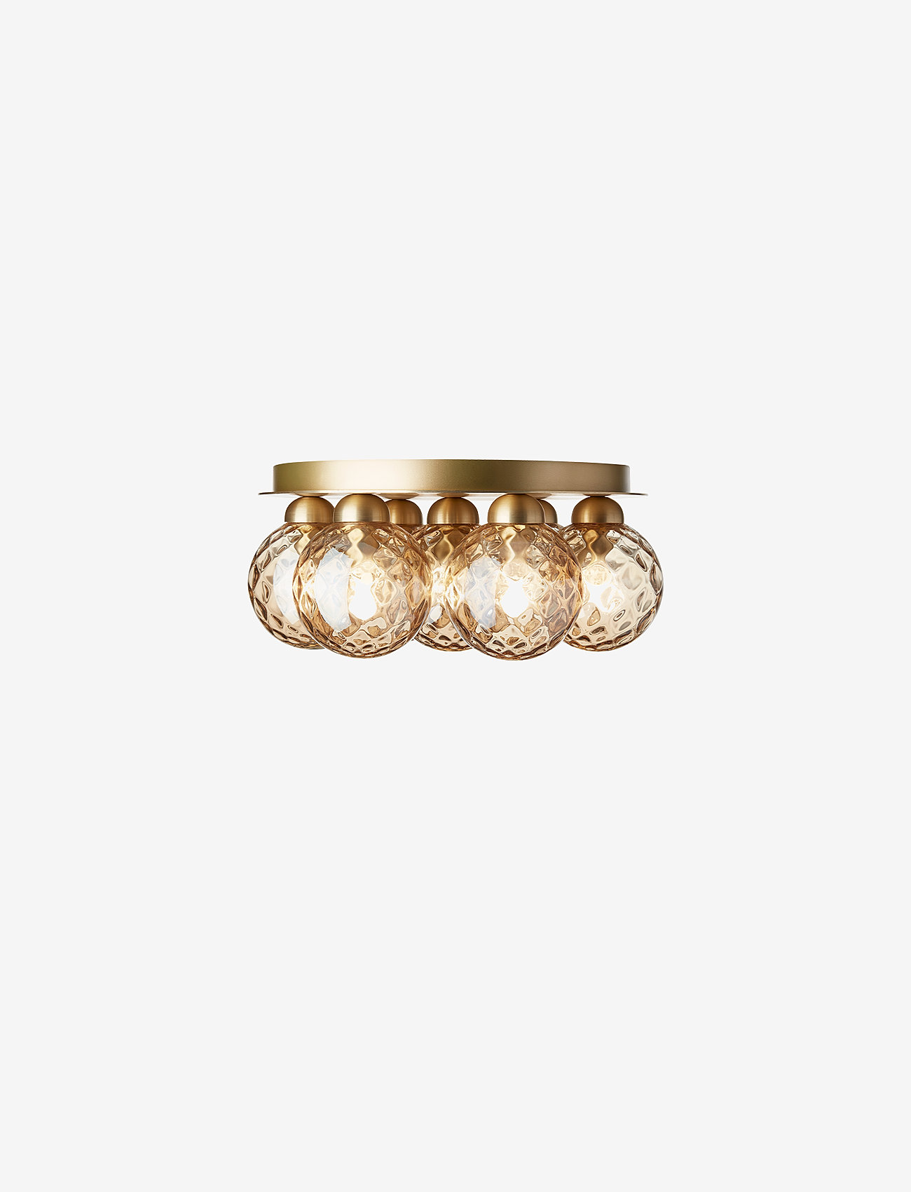 Nuura - Apiales 7 Plafond - plafoonid - brushed brass / optic gold - 0