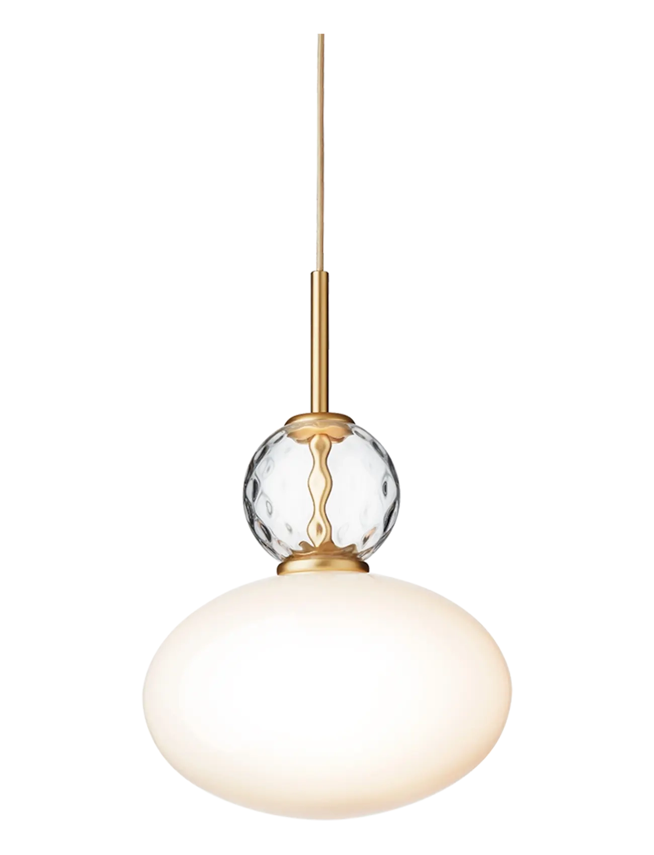 SATIN BRASS / OPAL
