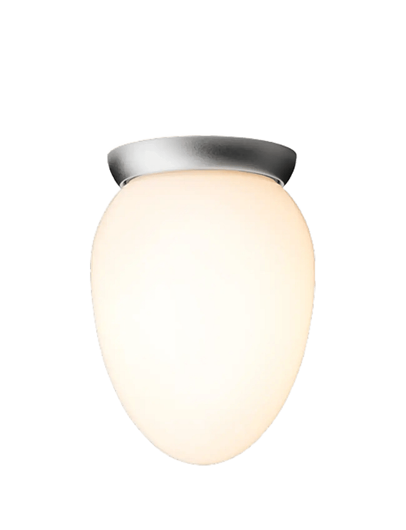 Nuura - Rizzatto 171 - flush mount ceiling lights - satin silver / opal - 1