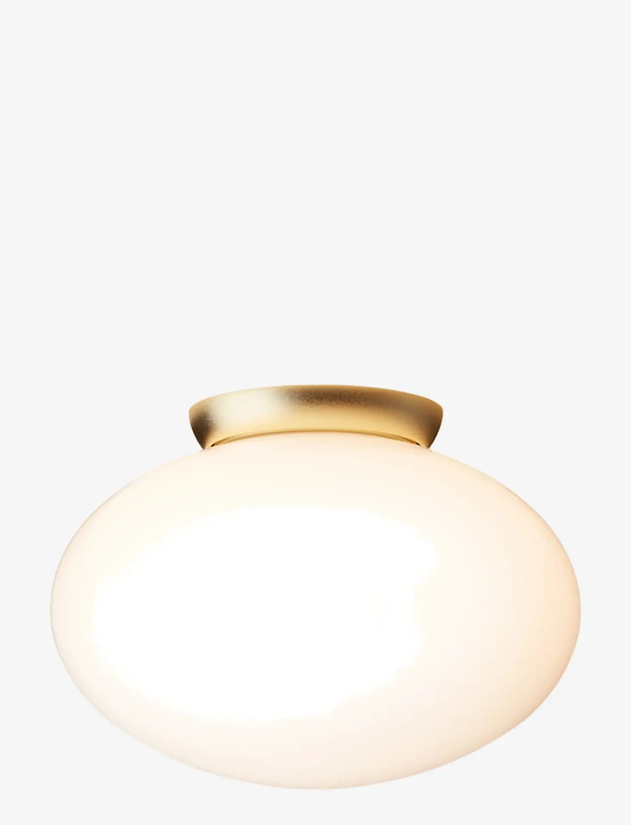 Nuura - Rizzatto 301 - plafonniers encastrés - satin brass / opal - 1