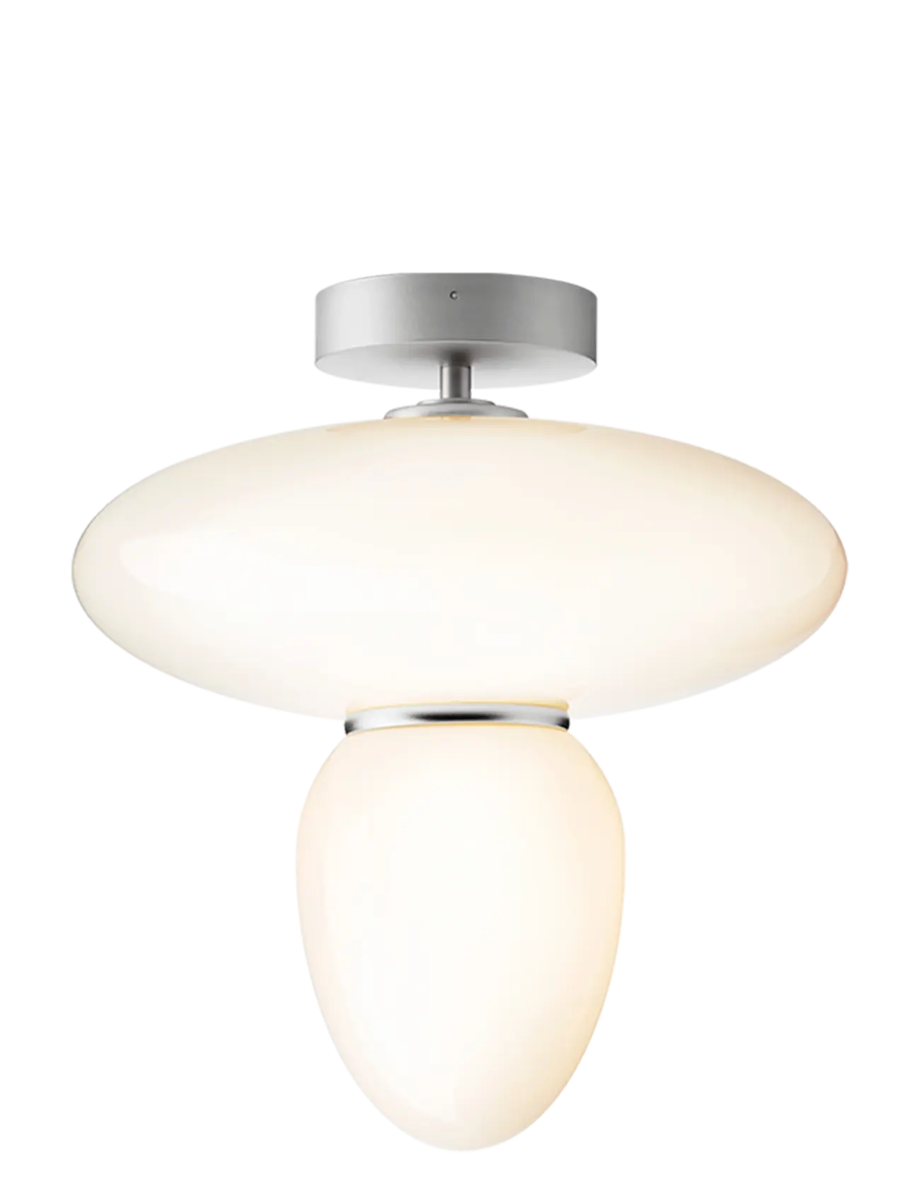 Nuura Rizzatto 42, Indbygget loftslampe, Sølv, Str: ONE SIZE