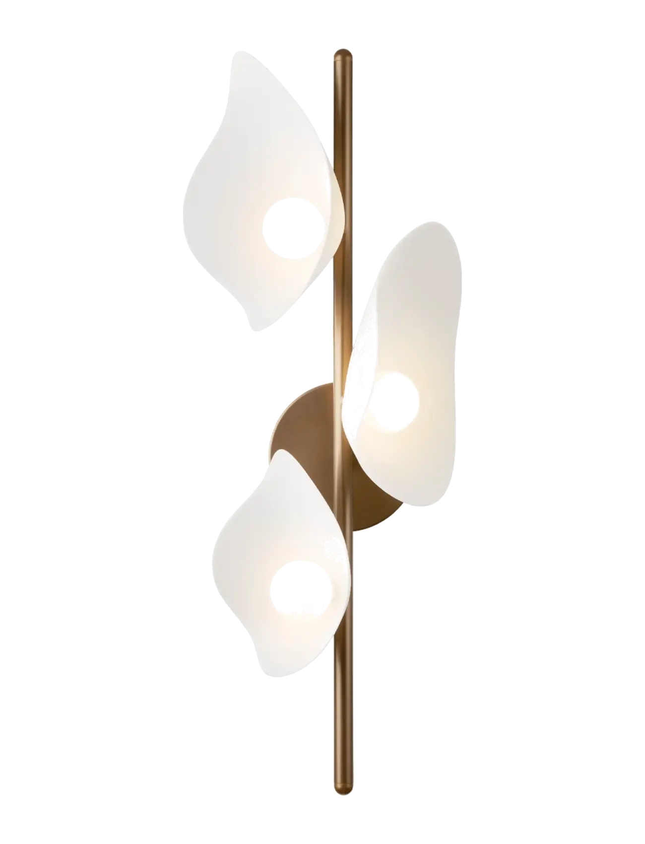Nuura - Florii 1 Wall - dark bronze / white - 2