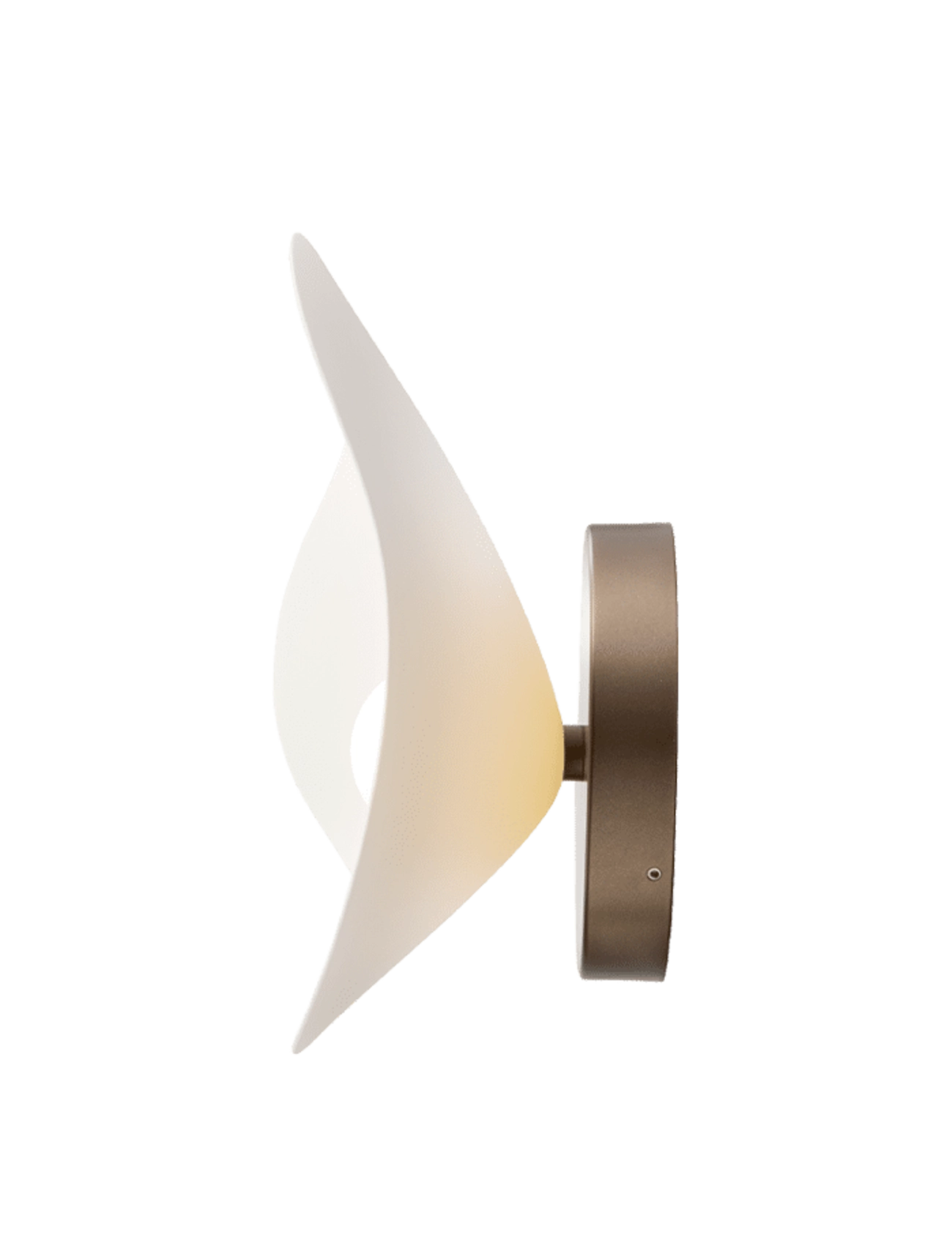 Nuura - Florii 1 Wall - wandleuchten - dark bronze / white - 2