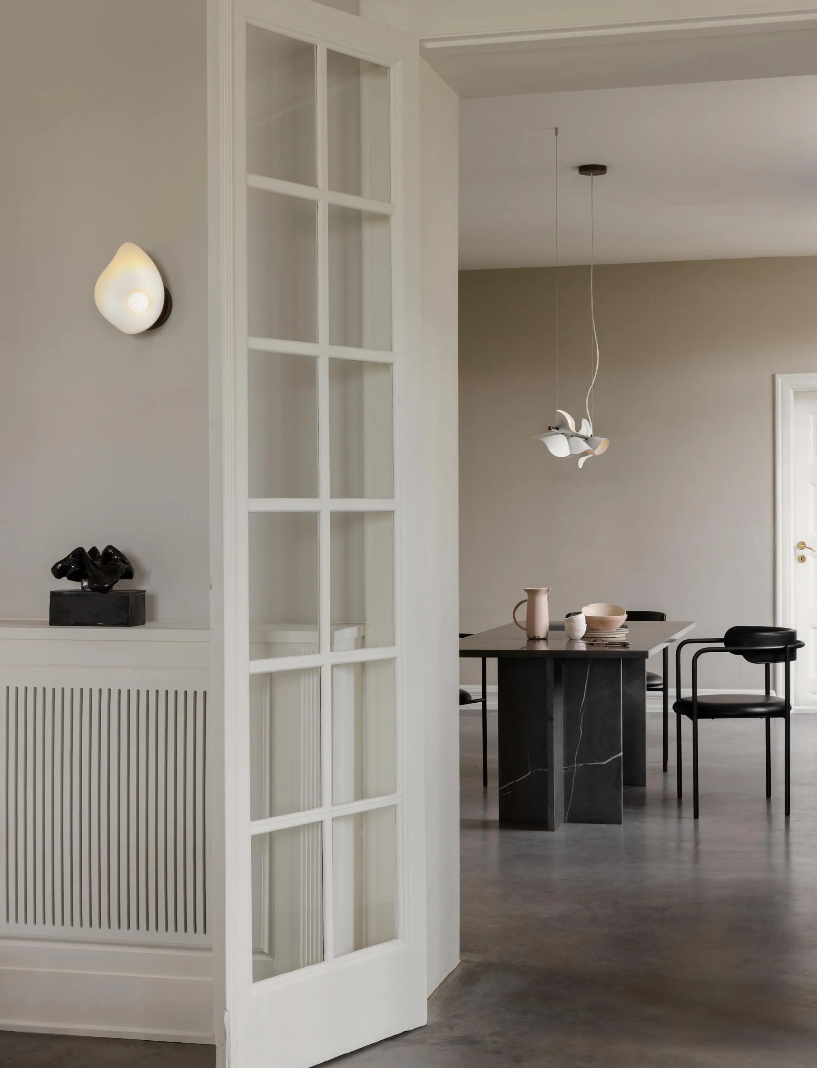 Nuura - Florii 1 Wall - wandleuchten - dark bronze / white - 5