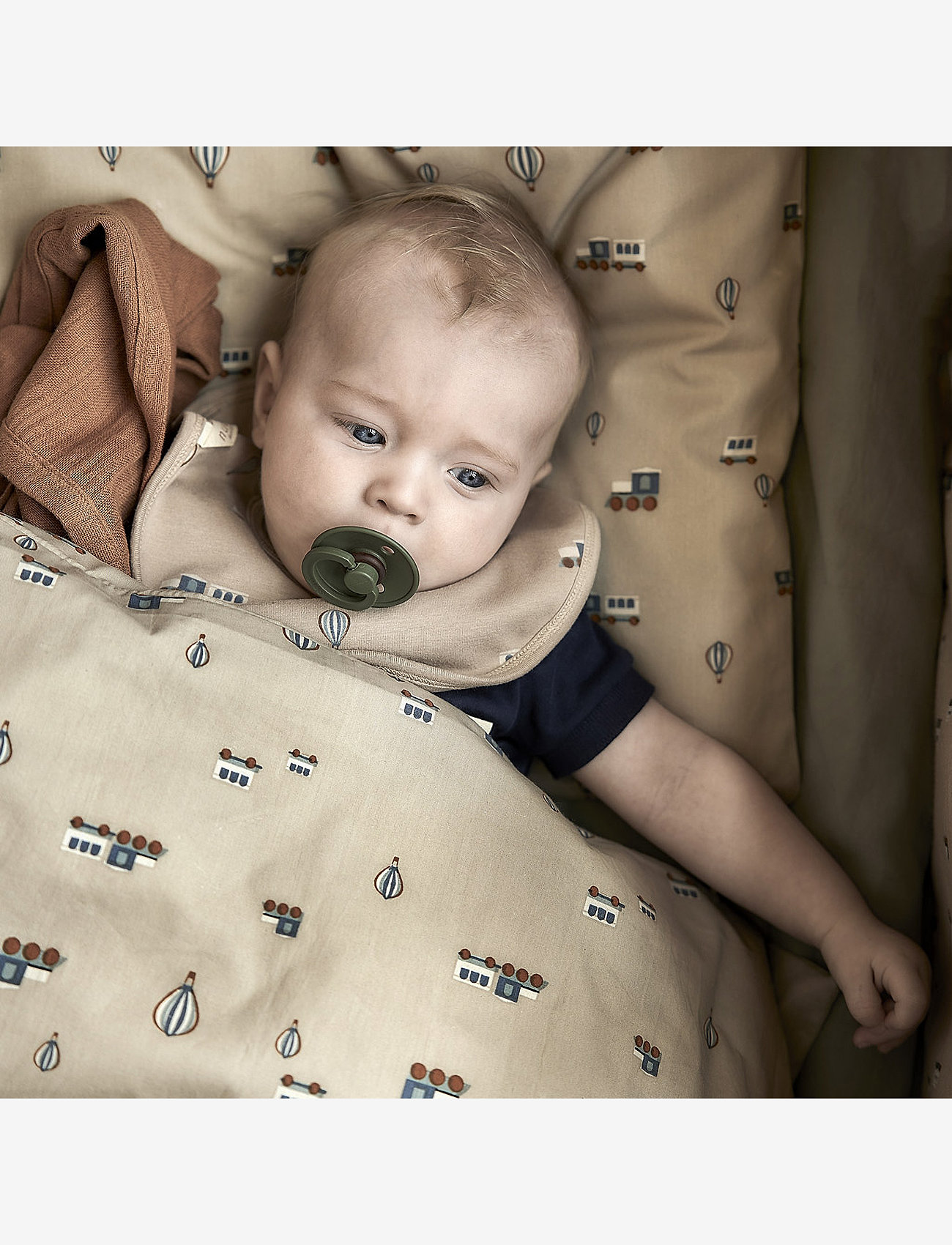 Nuuroo - Bera baby bed linen - sängkläder - train - 1
