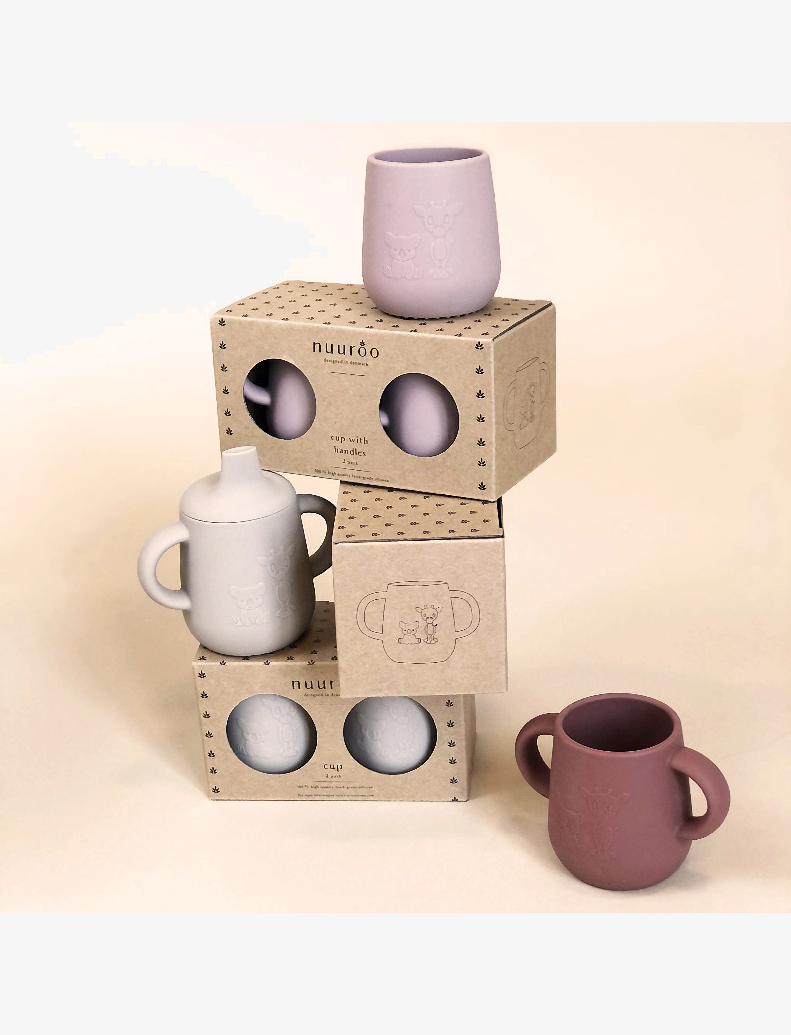 Nuuroo - Abel silicone cup - zemākās cenas - woodrose - 1