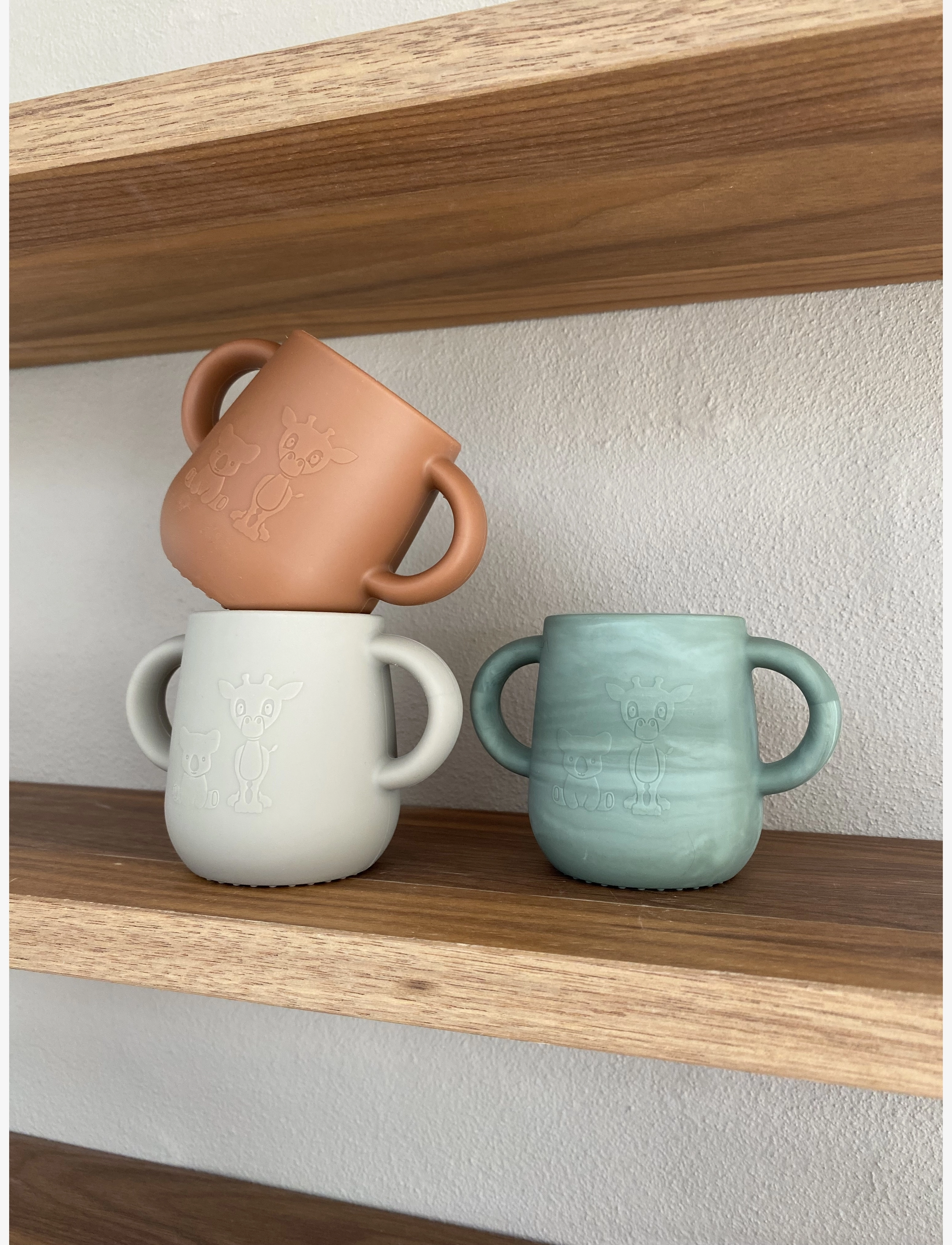 Nuuroo - Abiola silicone cup - madalaimad hinnad - cobblestone - 2