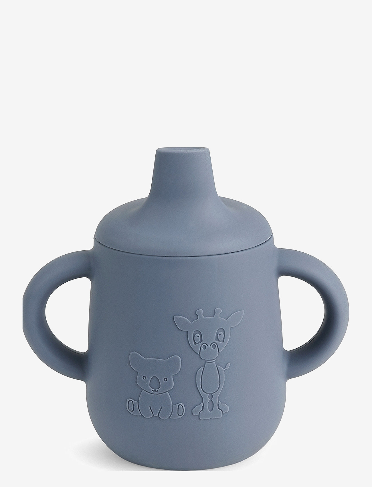Nuuroo - Aiko silicone cup with sippy lid - pipmuggar - bering sea - 0