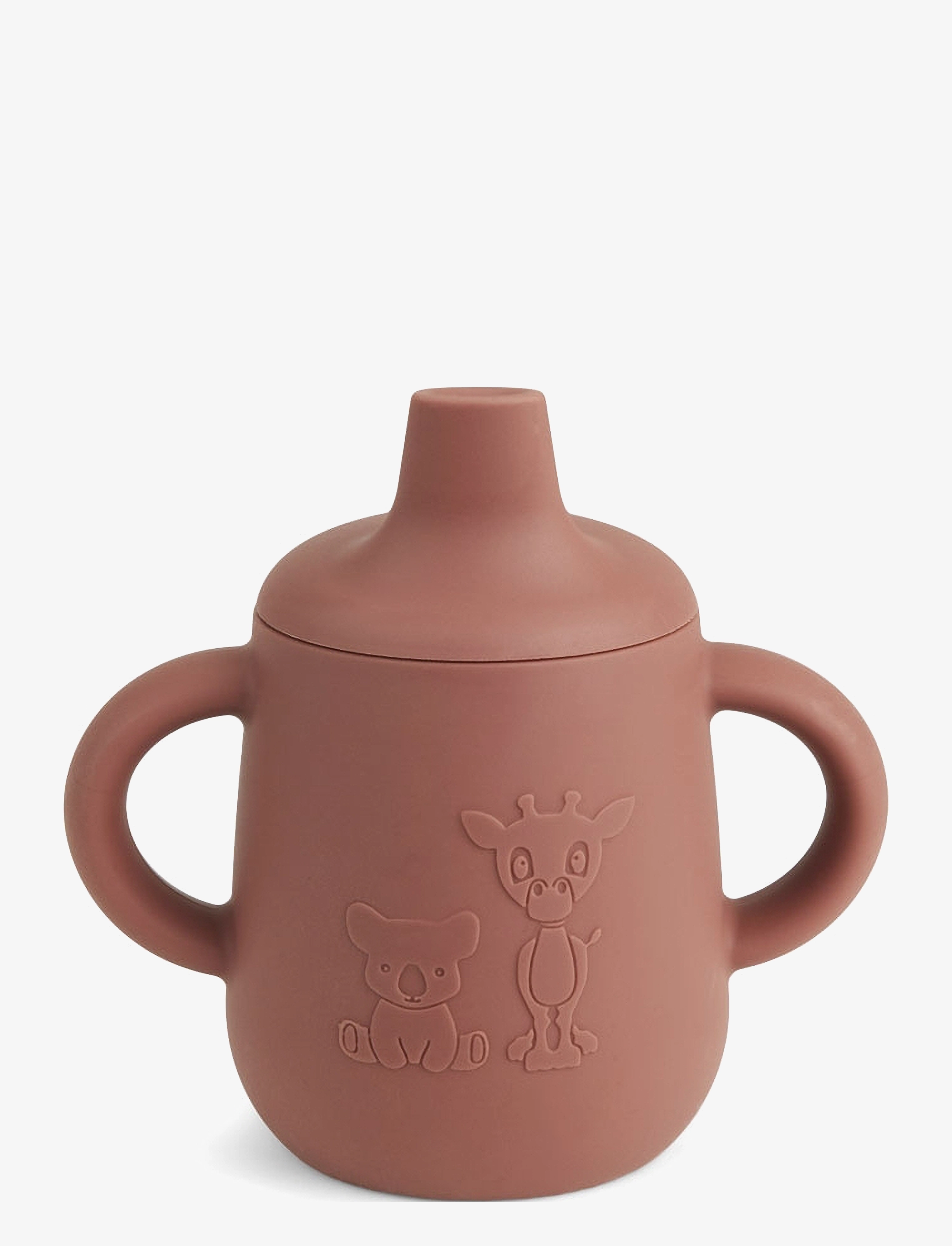 Nuuroo Aiko Silicone Cup With Sippy Lid, One Size, Baby Feeding, Rosa - Cups, Kinder