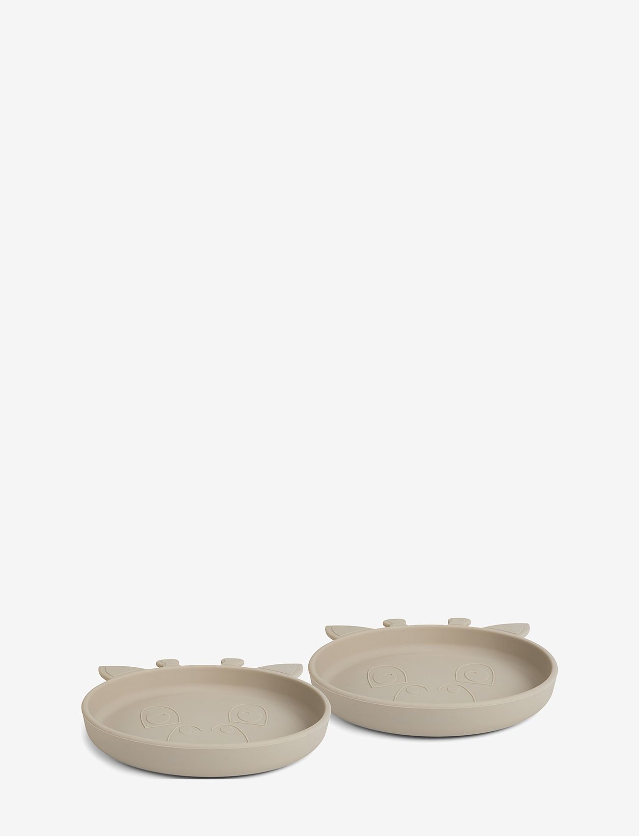 Nuuroo - Akila silicone plate 2-pack Giraffe - cobblestone - 1