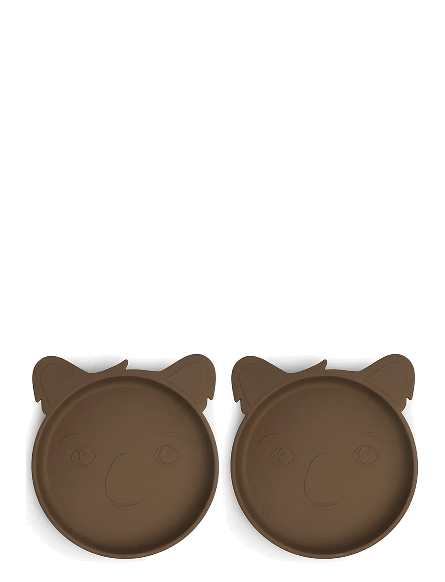 Nuuroo - Akila silicone plate 2-pack Koala - tallrikar - acorn - 0