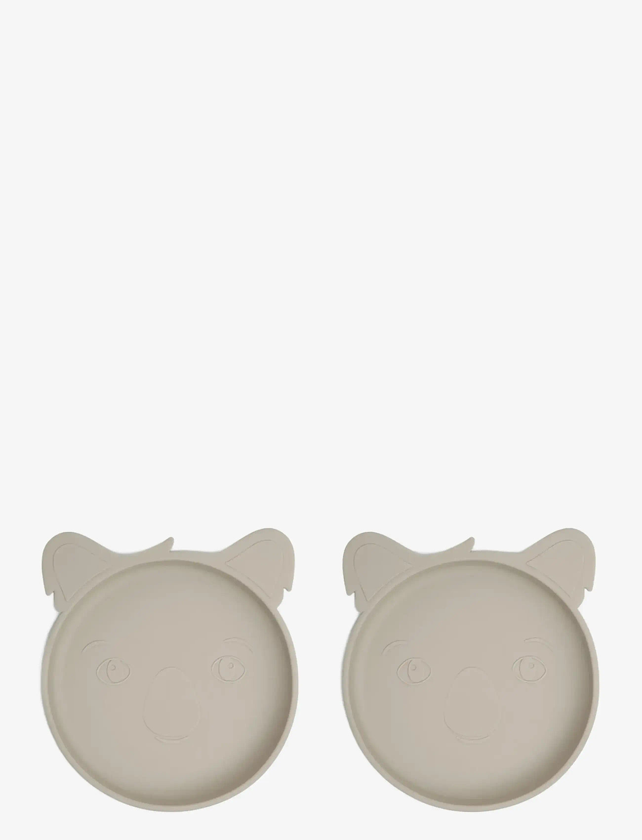 Nuuroo - Akila silicone plate 2-pack Koala - teller - cobblestone - 0