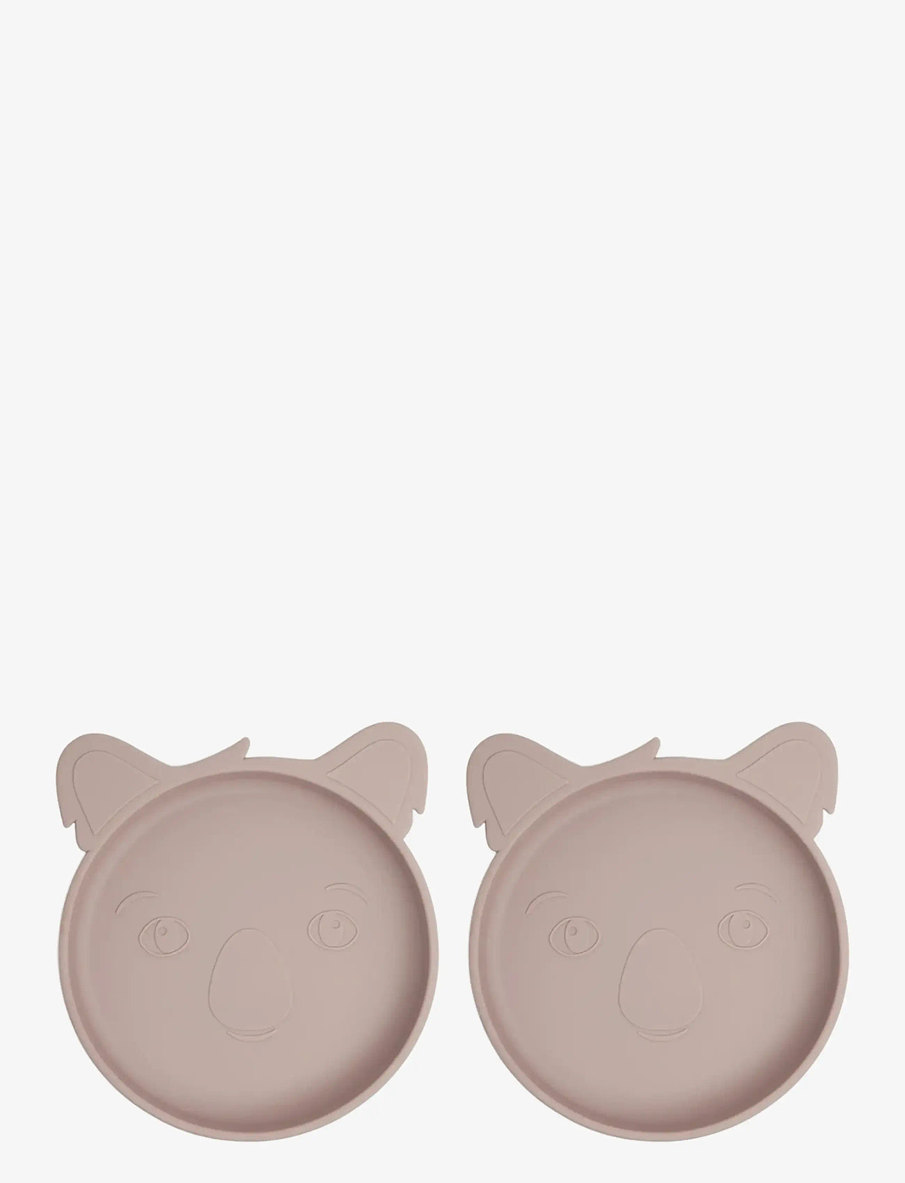 Nuuroo - Akila silicone plate 2-pack Koala - tallerkner - woodrose - 0