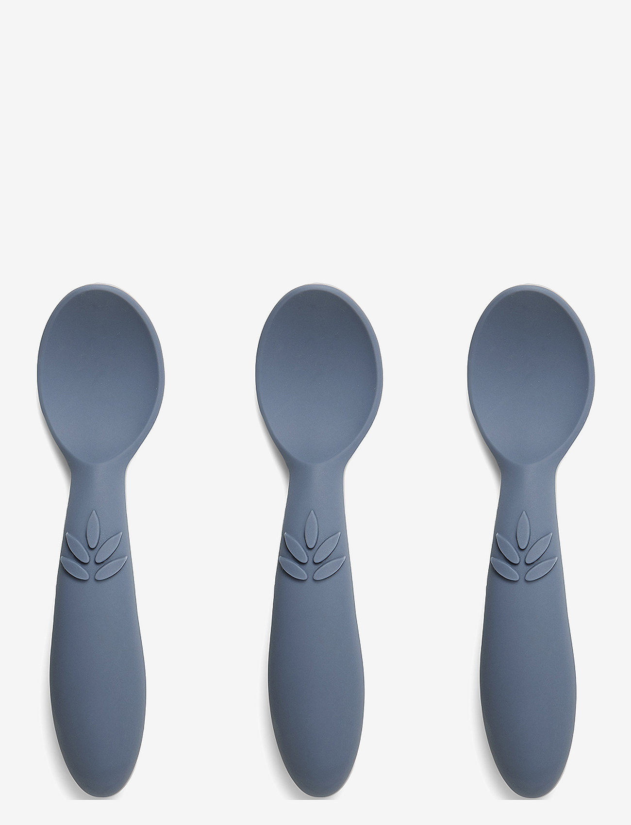 Nuuroo - Ella silicone spoon 3-pack - bestik - bering sea - 0