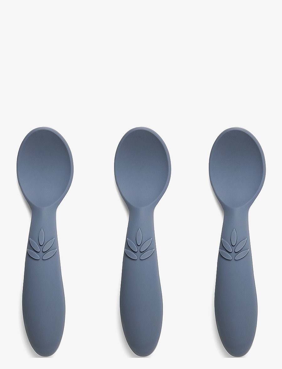 Nuuroo - Ella silicone spoon 3-pack - bering sea - 0