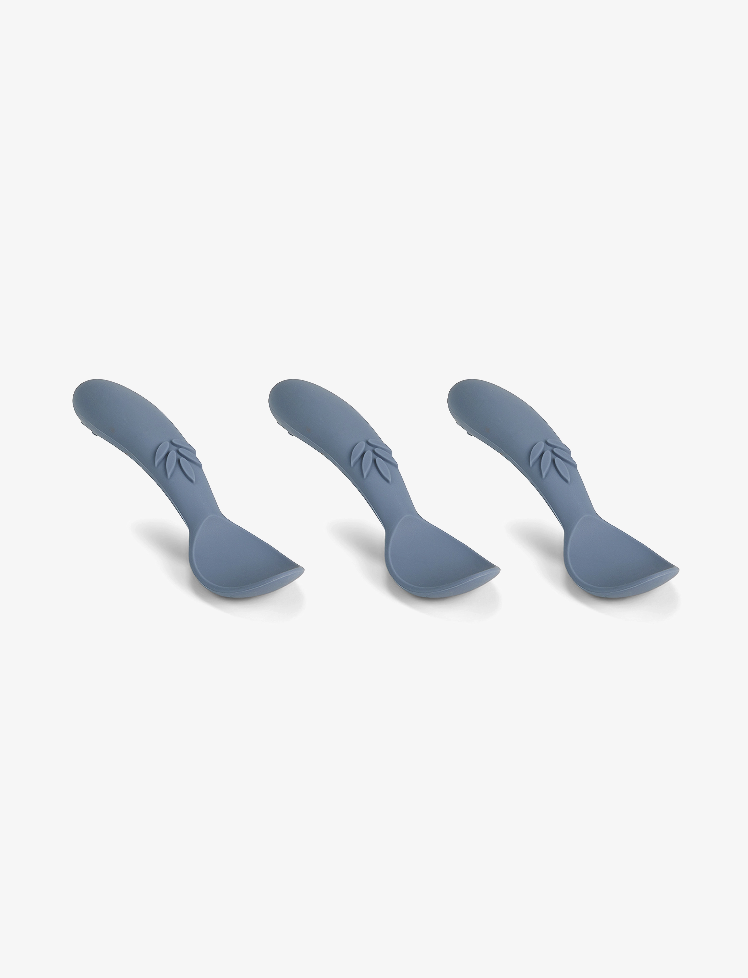 Nuuroo - Ella silicone spoon 3-pack - bering sea - 1