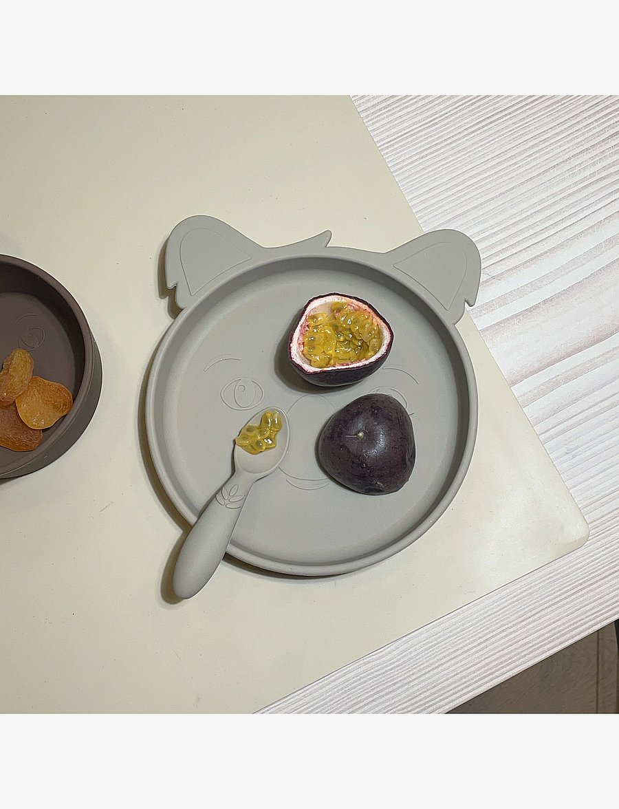 Nuuroo - Ella silicone spoon 3-pack - lowest prices - cobblestone - 2