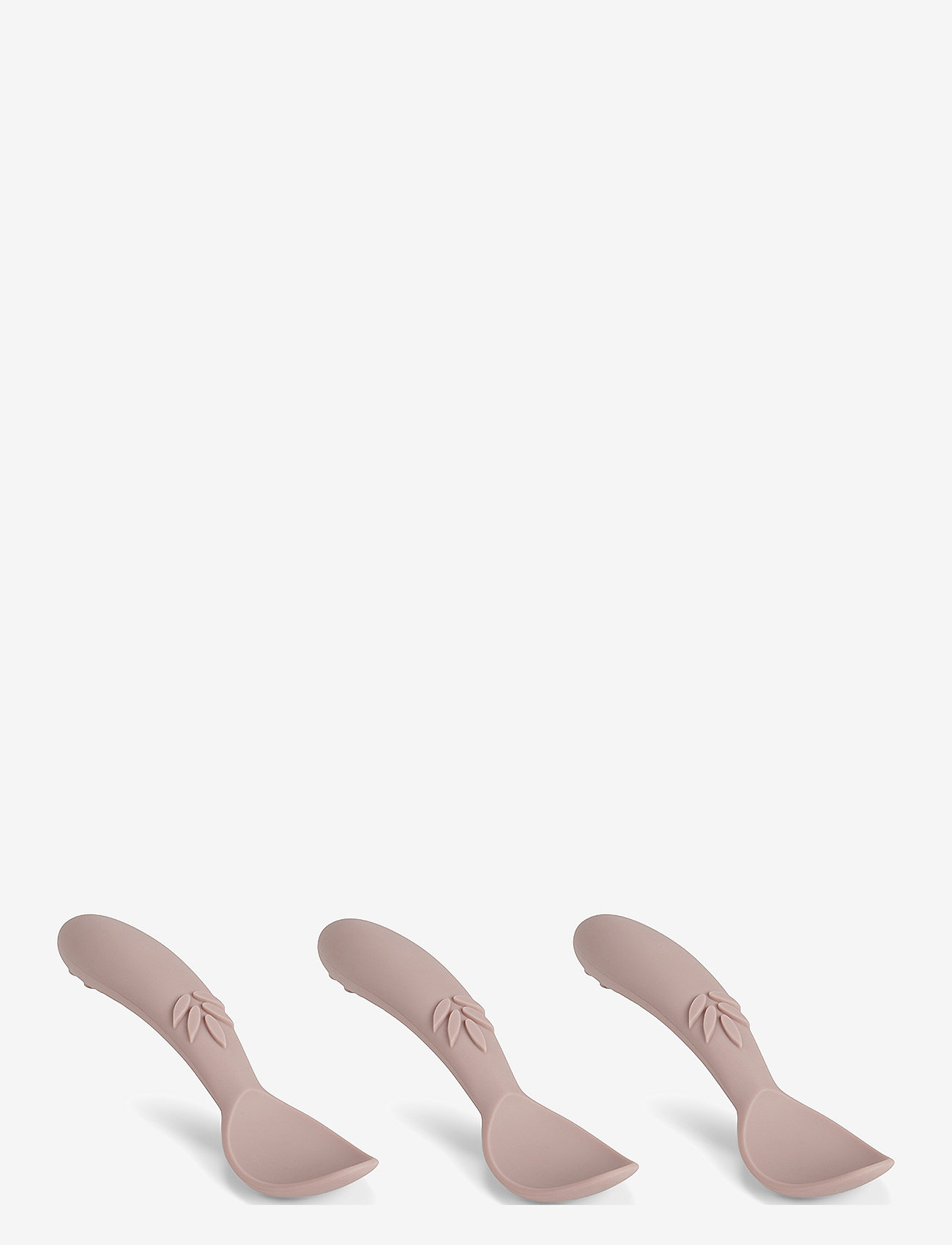 Nuuroo - Ella silicone spoon 3-pack - bestik - woodrose - 1