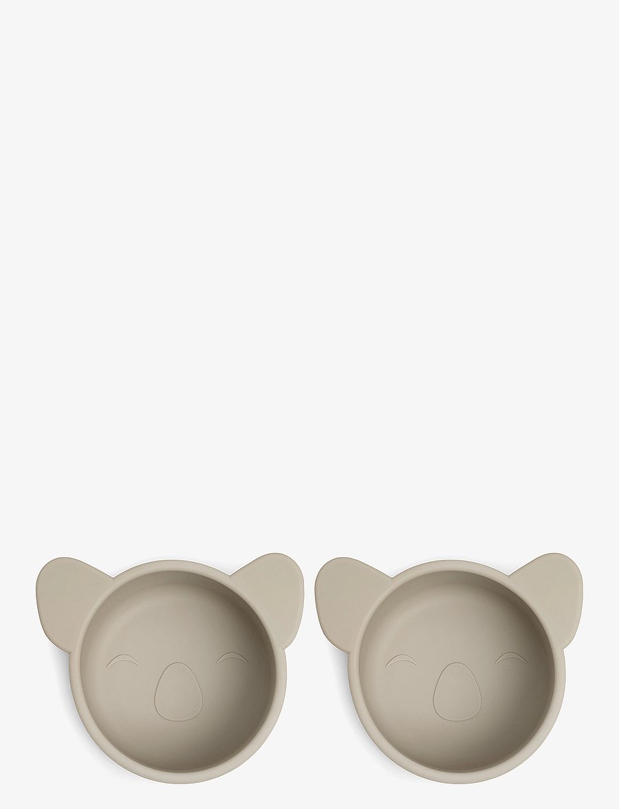 Nuuroo - Rosa silicone snack box small 2-pack Koala - schüsseln - cobblestone - 0