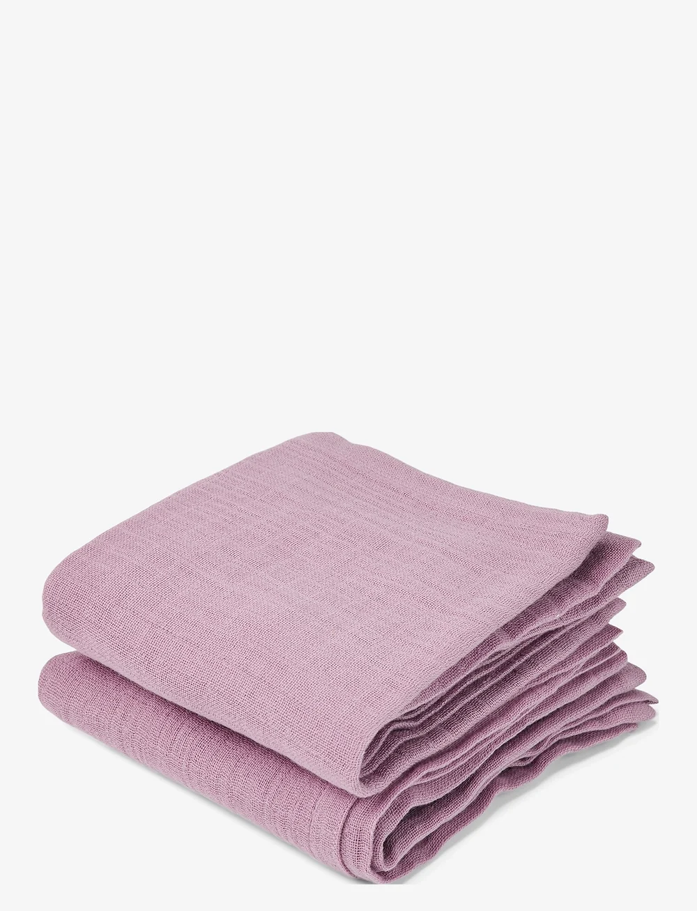 Nuuroo - Bao muslin cloth 2-pack solid - mulltücher - woodrose - 0