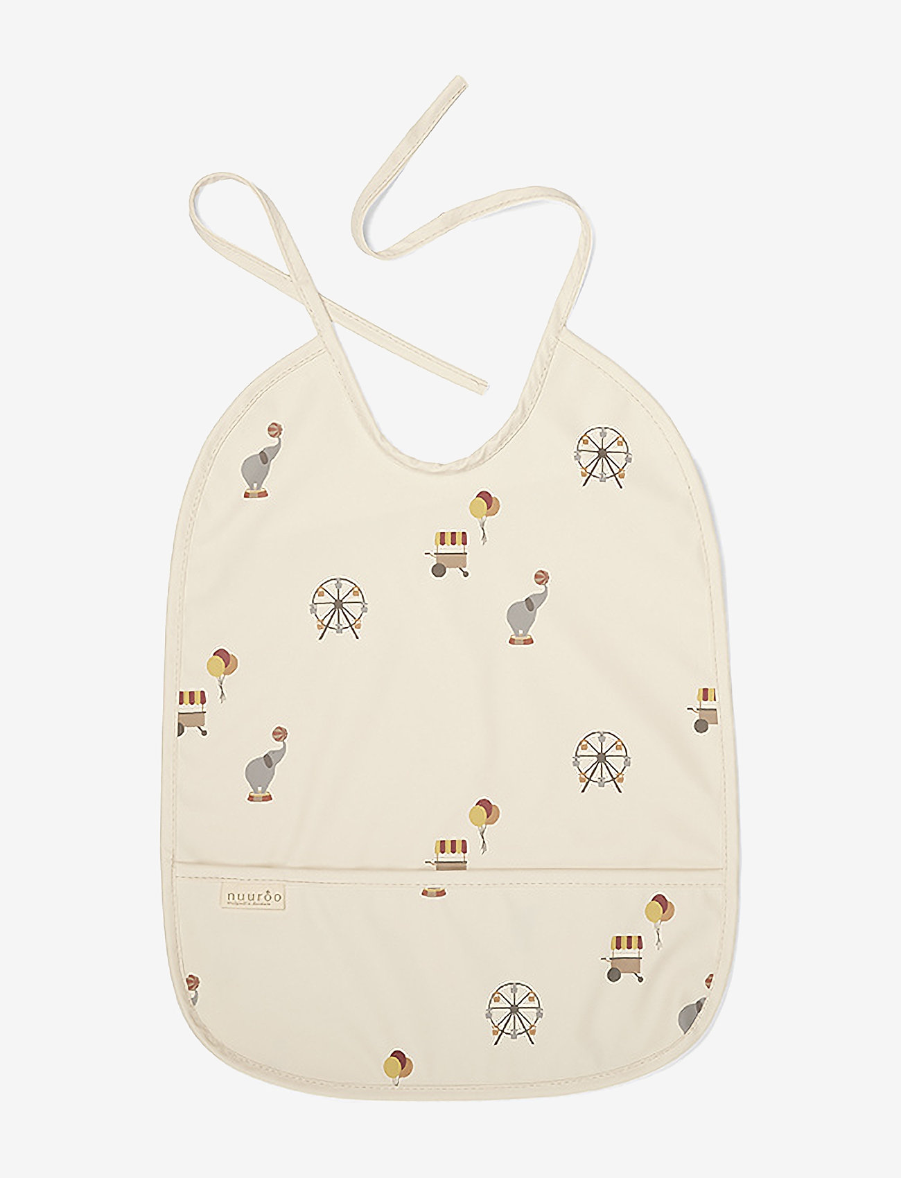 Nuuroo - Ida bib coated - Šliaužtinukai be rankovių - creme - circus - 0