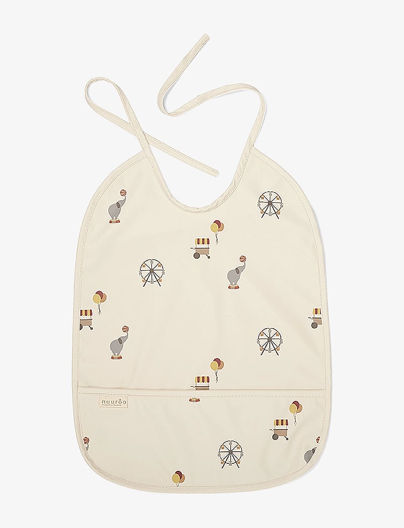 Nuuroo - Ida bib coated - Ärmellose lätzchen - creme - circus - 0