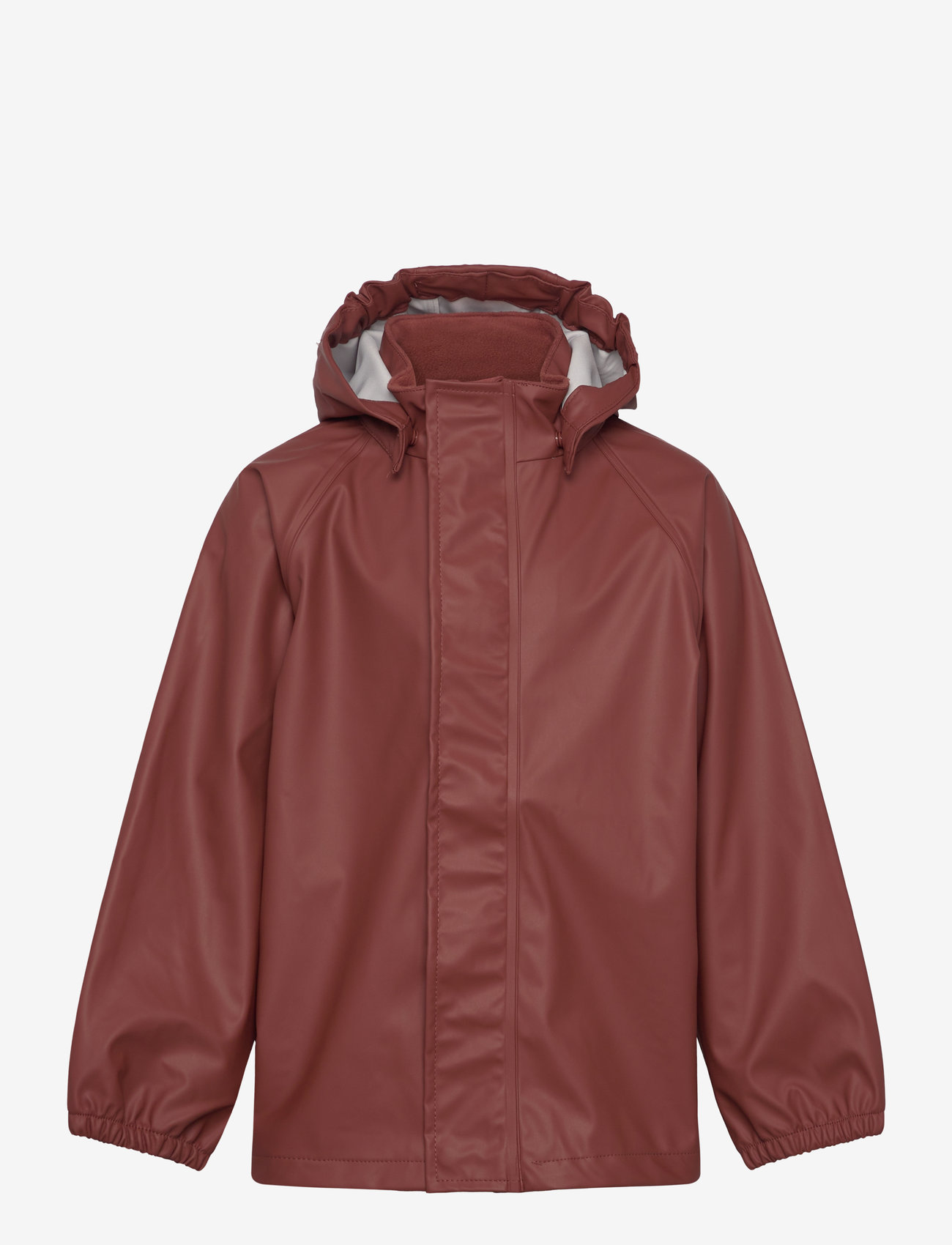 Nuuroo - Carla rain jacket - regnjackor - mahogany - 0
