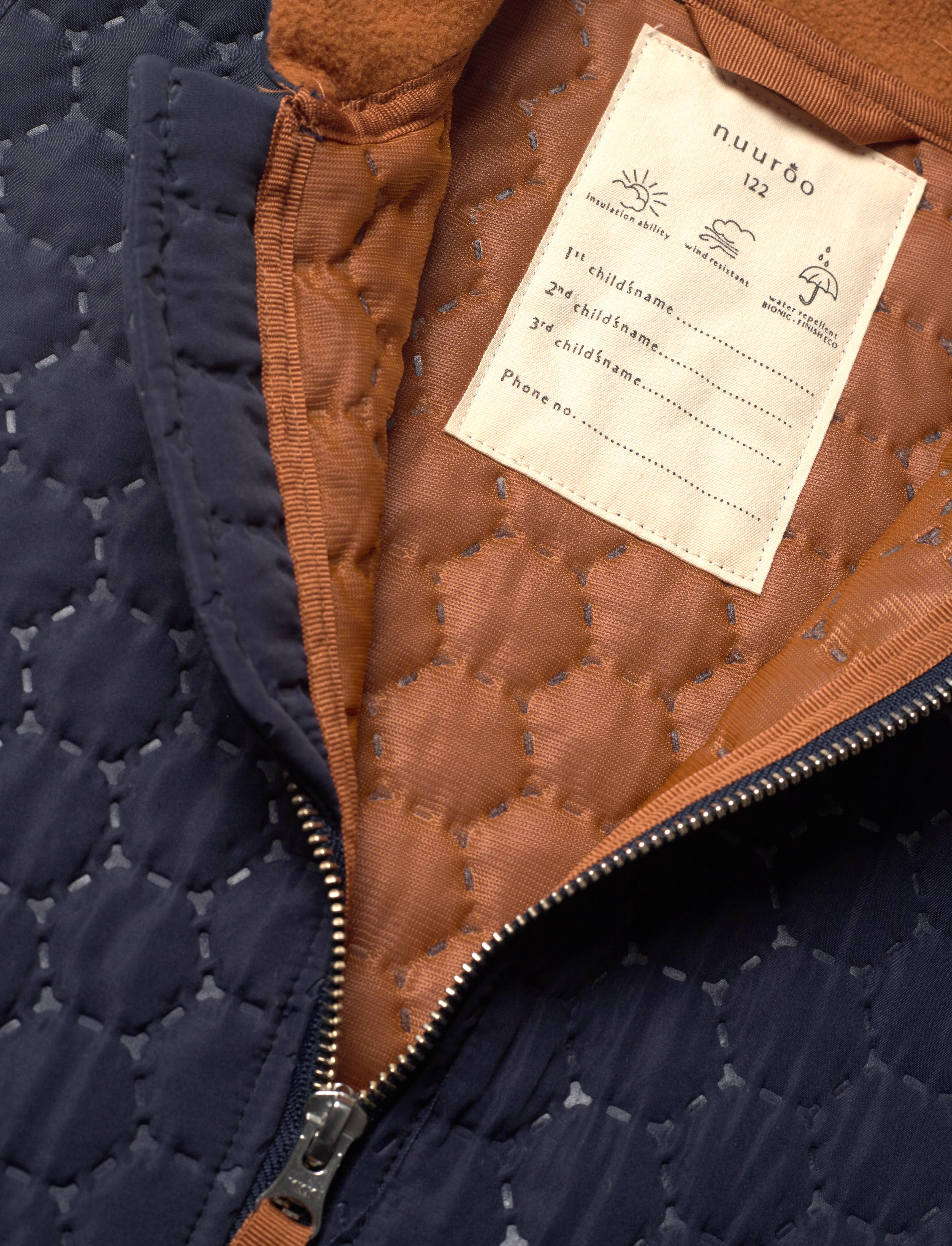 Nuuroo - Sacha thermo waistcoat - black iris - 2
