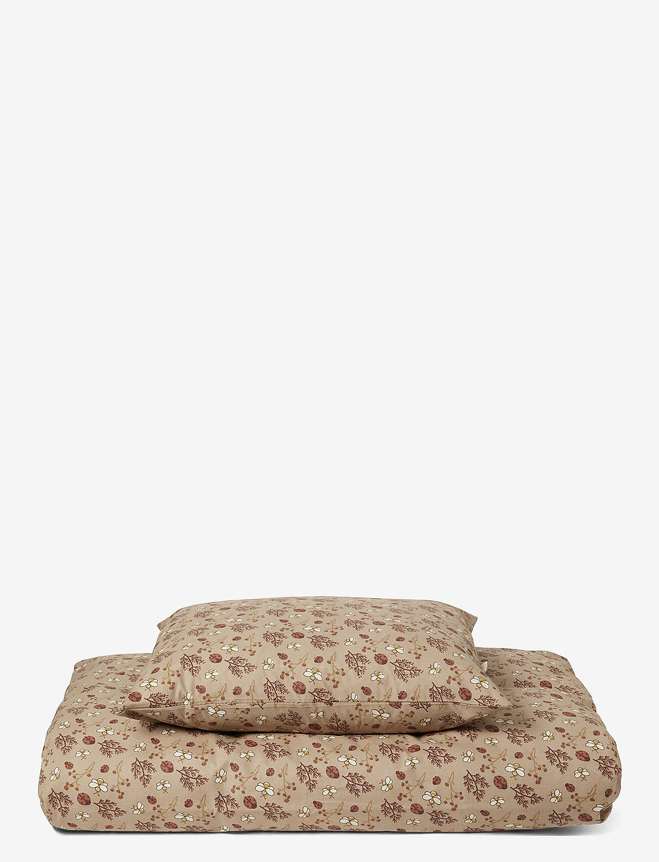 Nuuroo - Bera junior bed linen - voodiriiete komplektid - sand - flower bee - 0