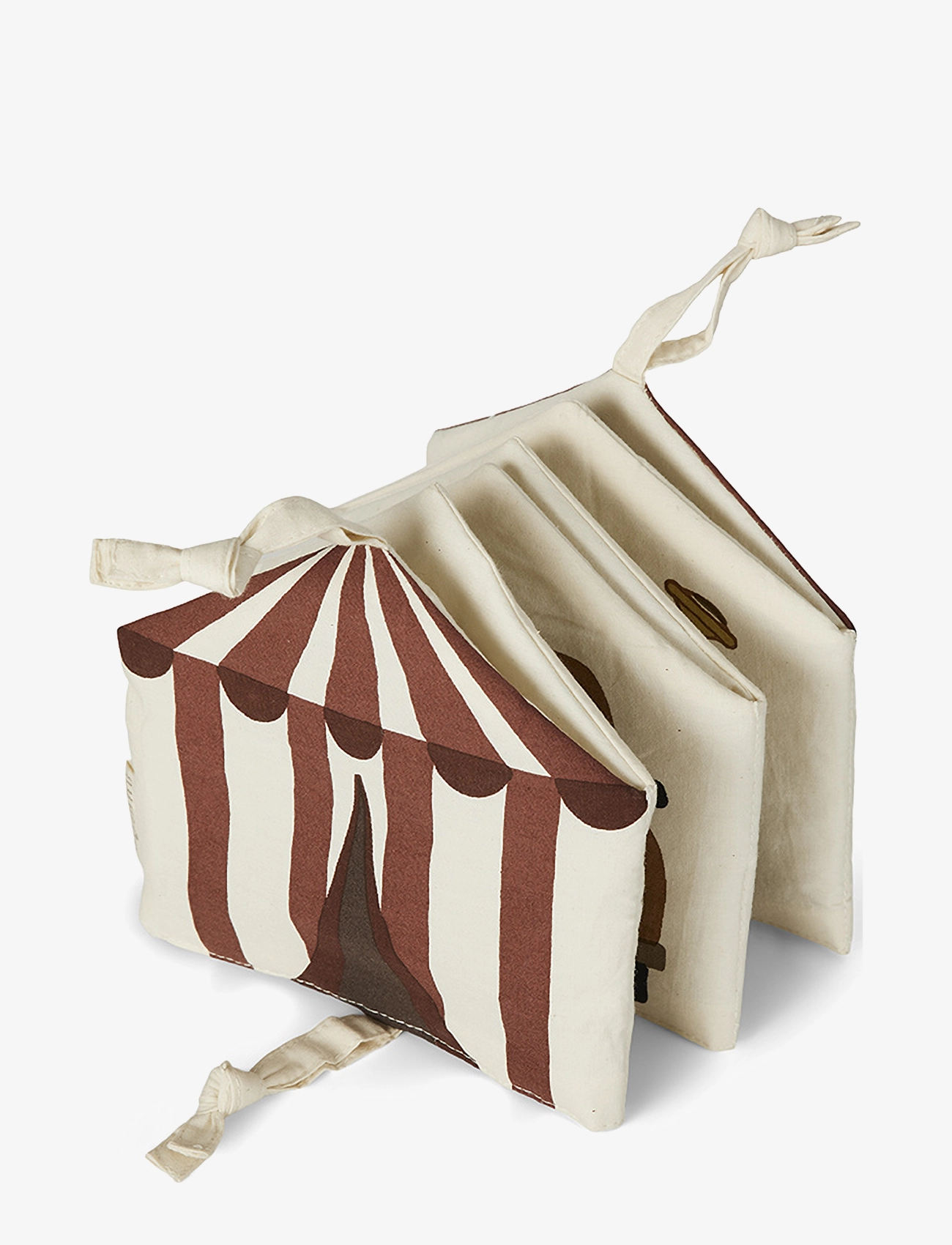 Nuuroo - Kit fabric book - creme - circus - 2