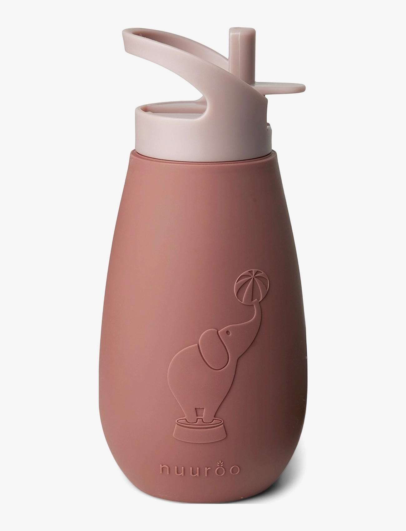 Nuuroo Pax Silicone Drinking Bottle - 350 ml, One Size, Pink, Fodring Af Baby > Suttekopper, Børn