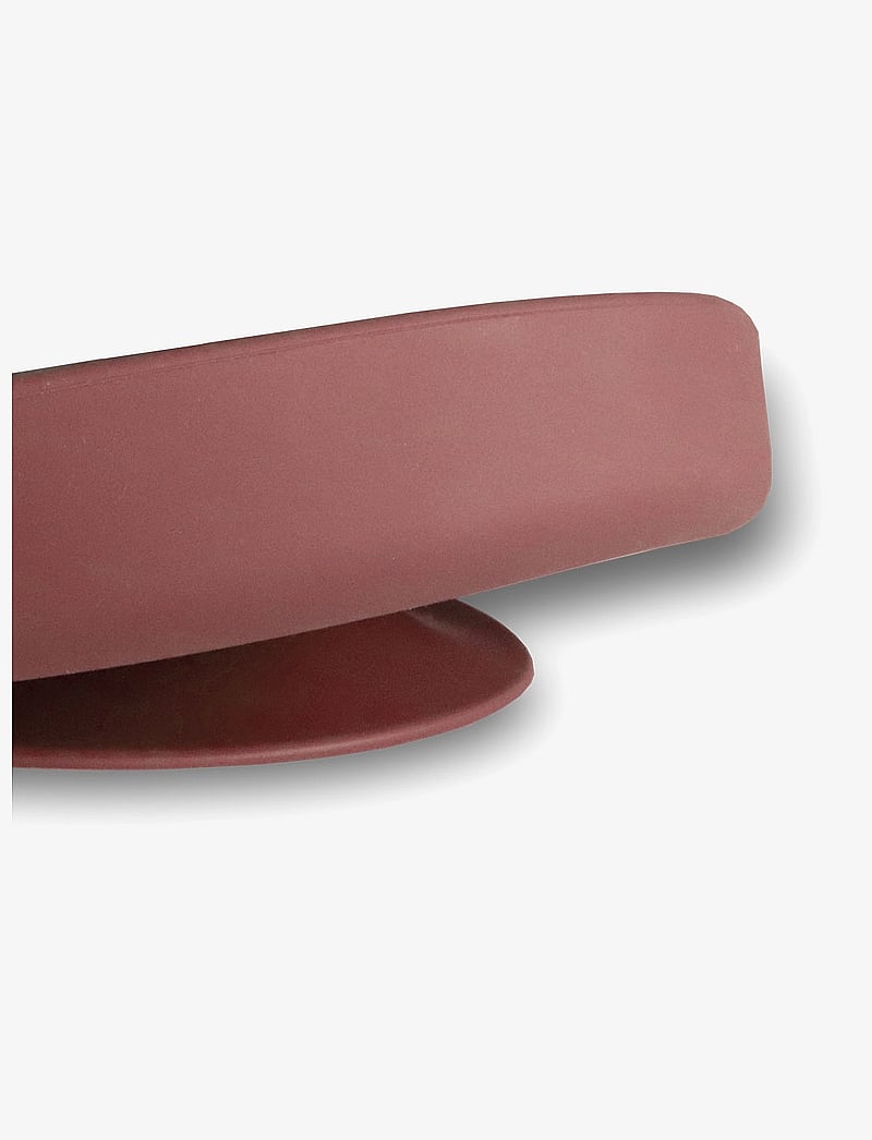 Nuuroo - Mingo divided silicone plate - teller - mahogany - 2