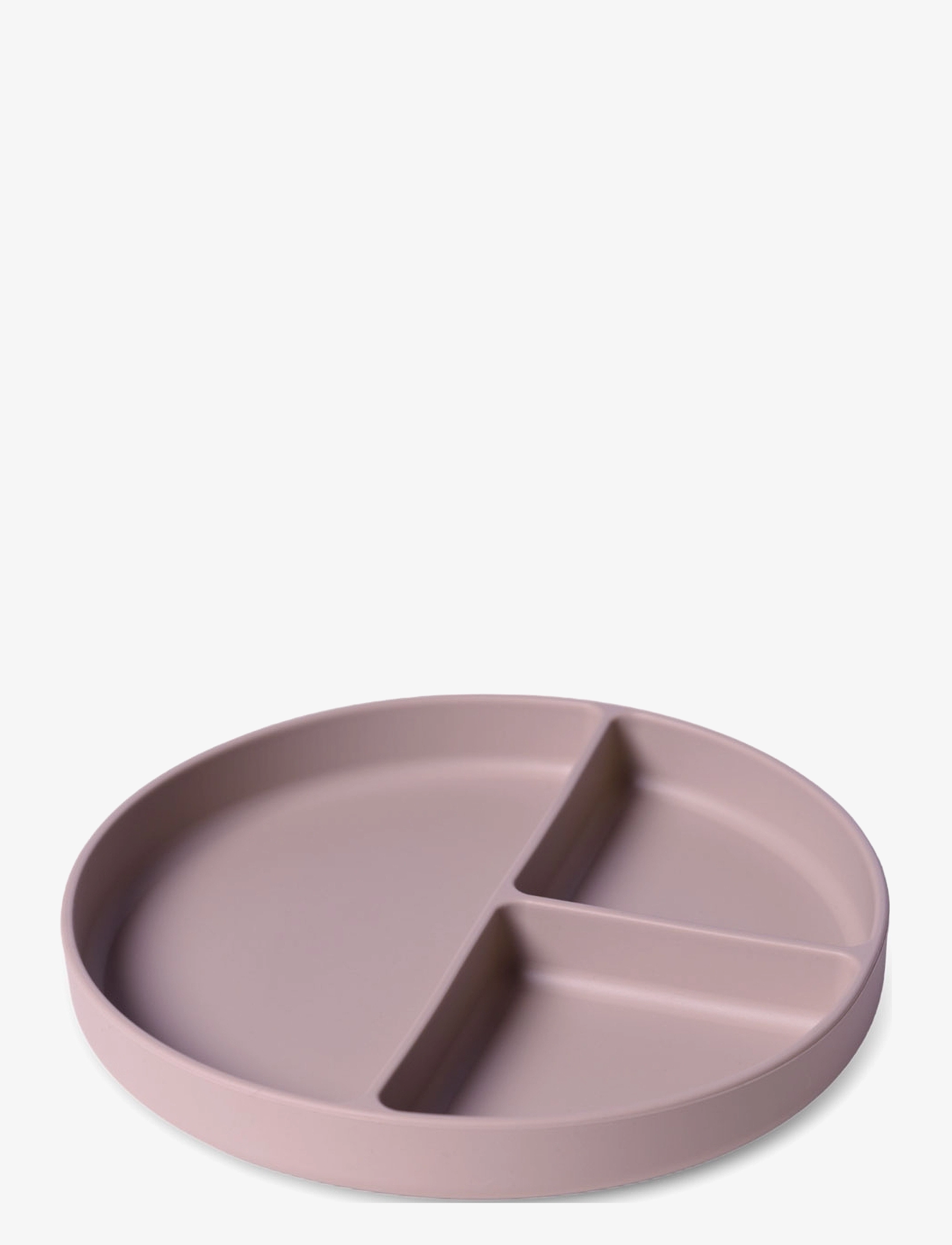 Nuuroo - Mingo divided silicone plate - lautaset - woodrose - 1