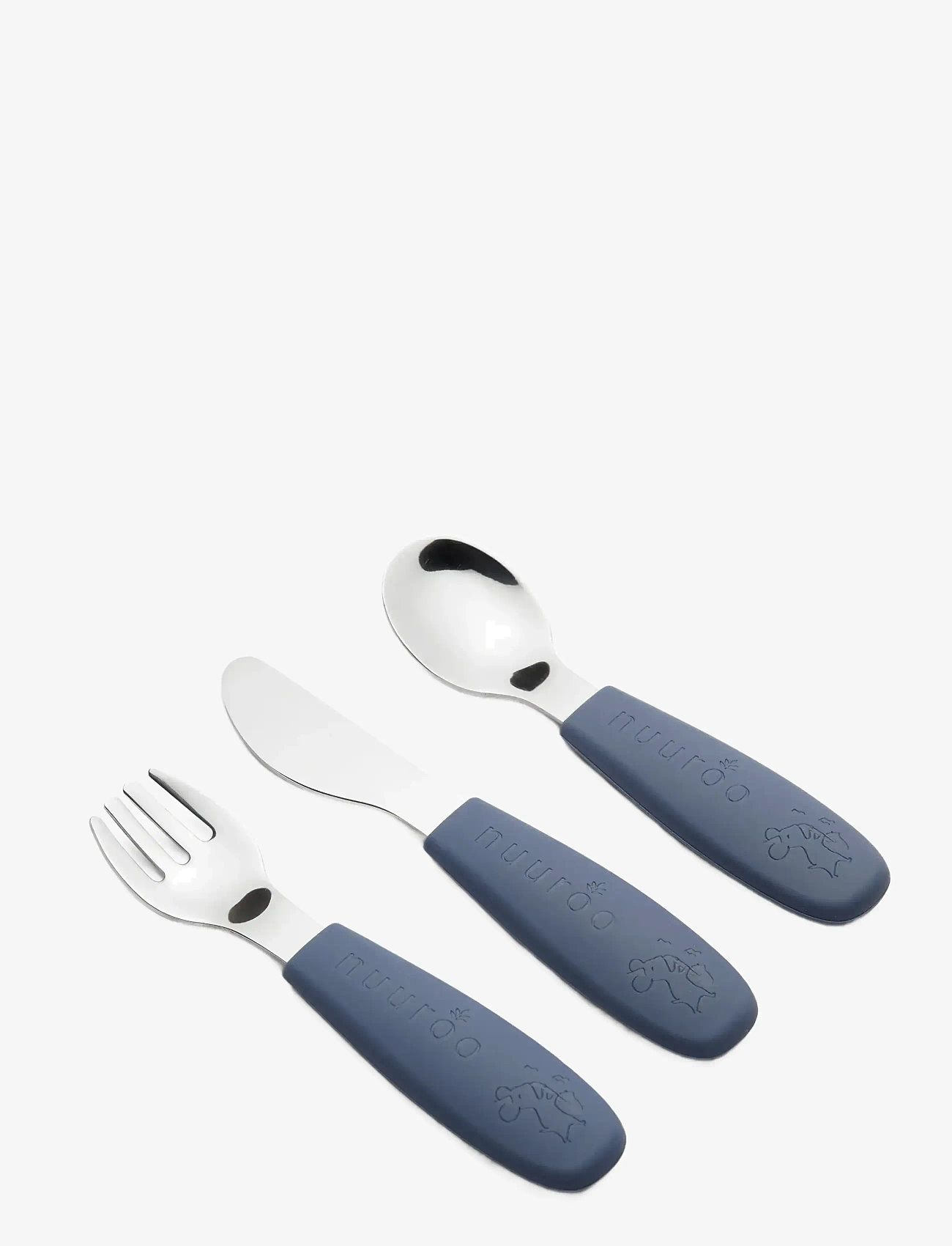 Nuuroo - Jana cutlery set 3 pack - bestik - bering sea - 0