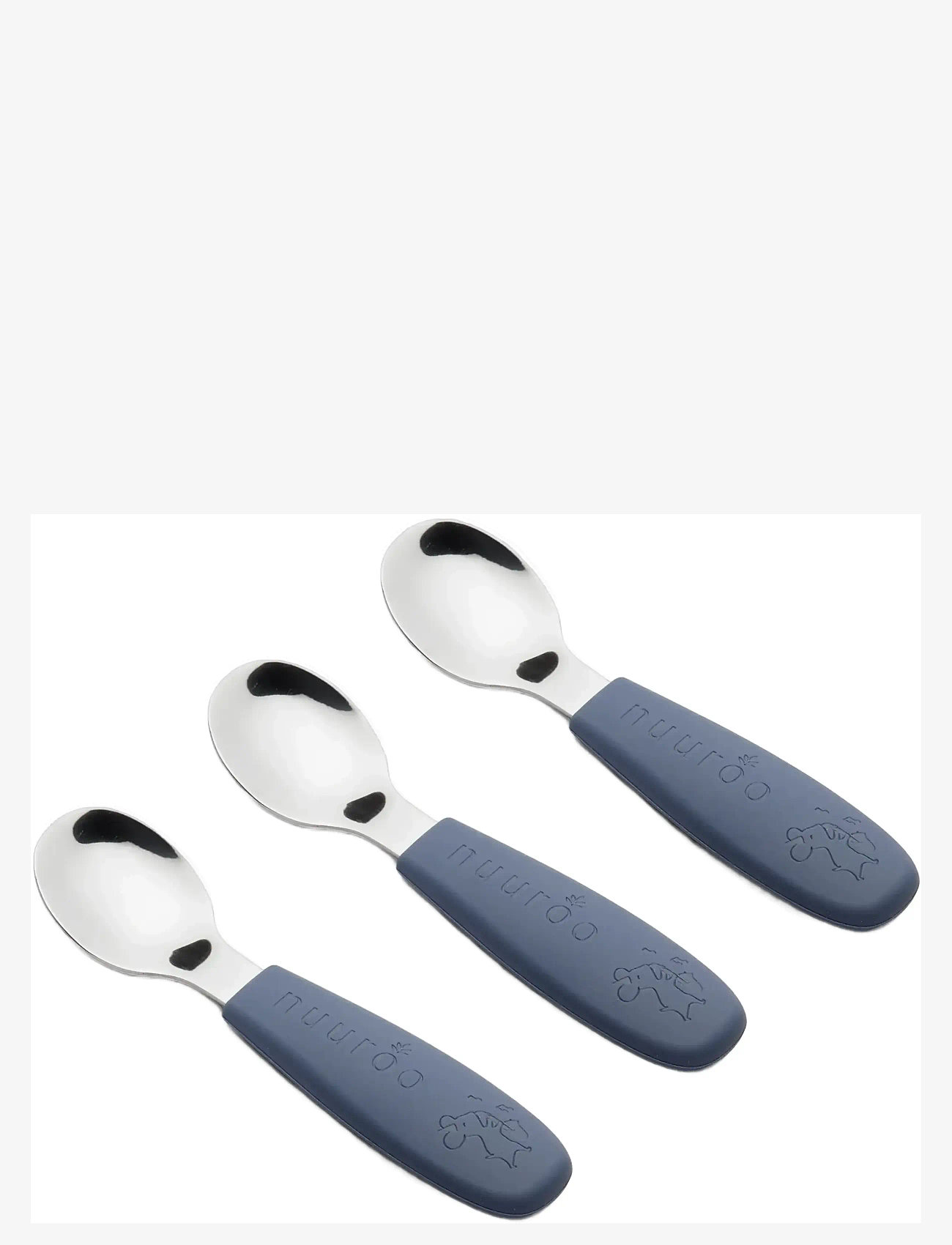 Nuuroo - Theodor spoons 3 pack - bestik - bering sea - 0