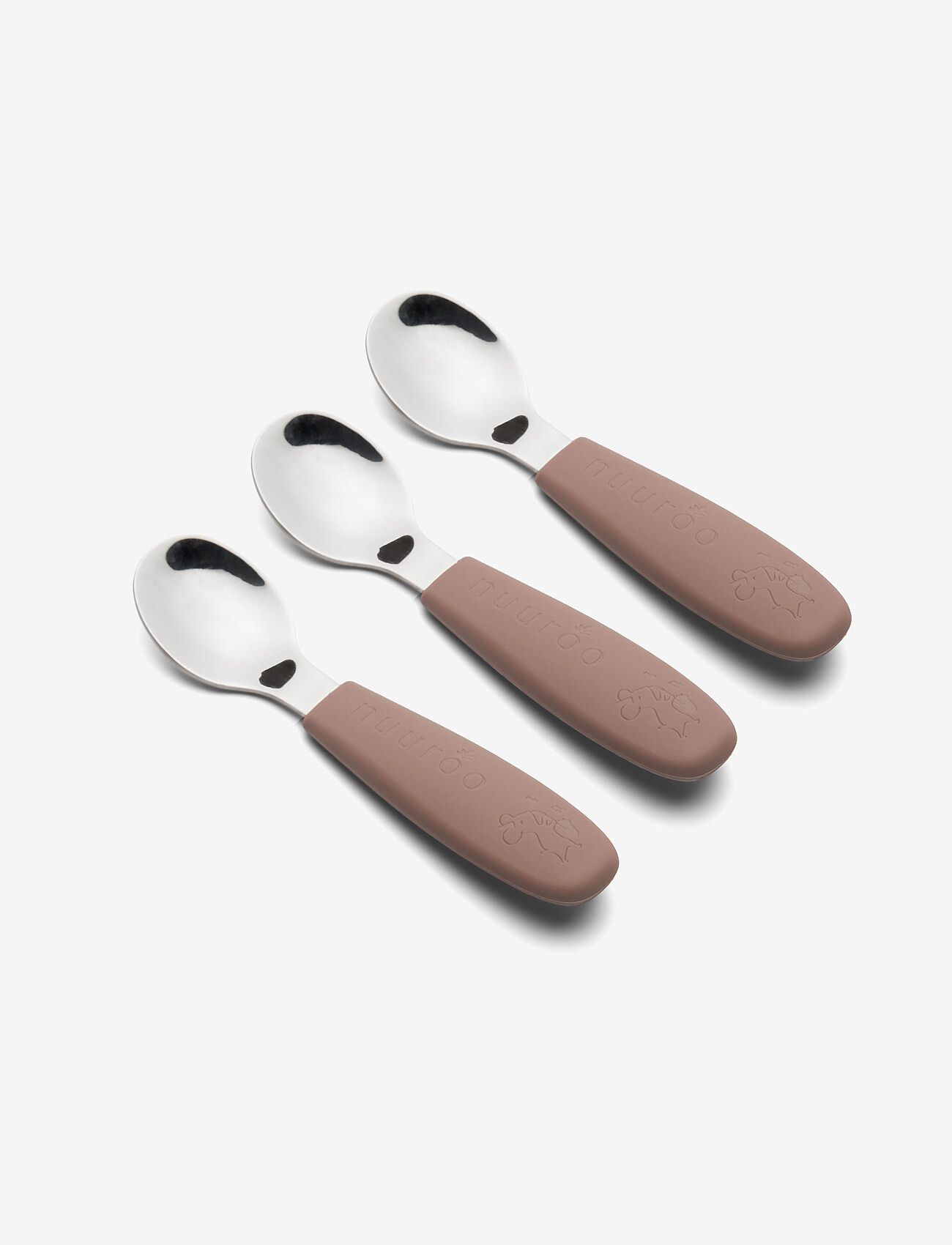 Nuuroo - Theodor spoons 3 pack - laveste priser - chocolate malt - 0