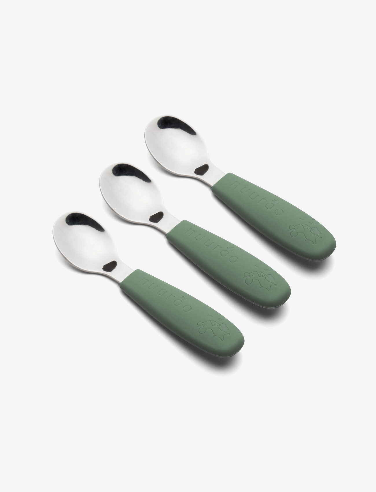 Nuuroo Theodor spoons 3 pack - Nuuroo - DUSTY GREEN / green