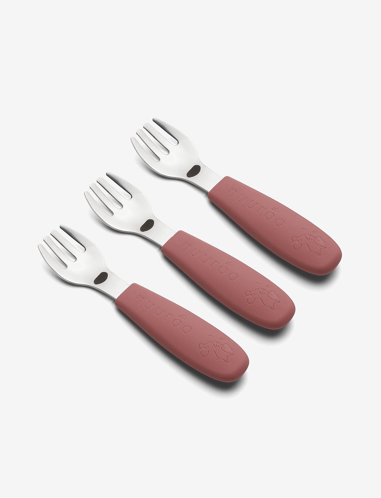 Nuuroo - Felix forks 3 pack - die niedrigsten preise - mahogany - 0