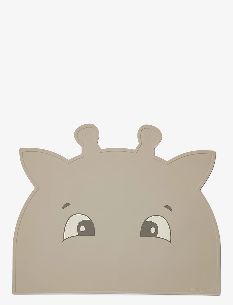 Nuuroo - Albert silicone placemat Giraffe - madalaimad hinnad - cobblestone - 0