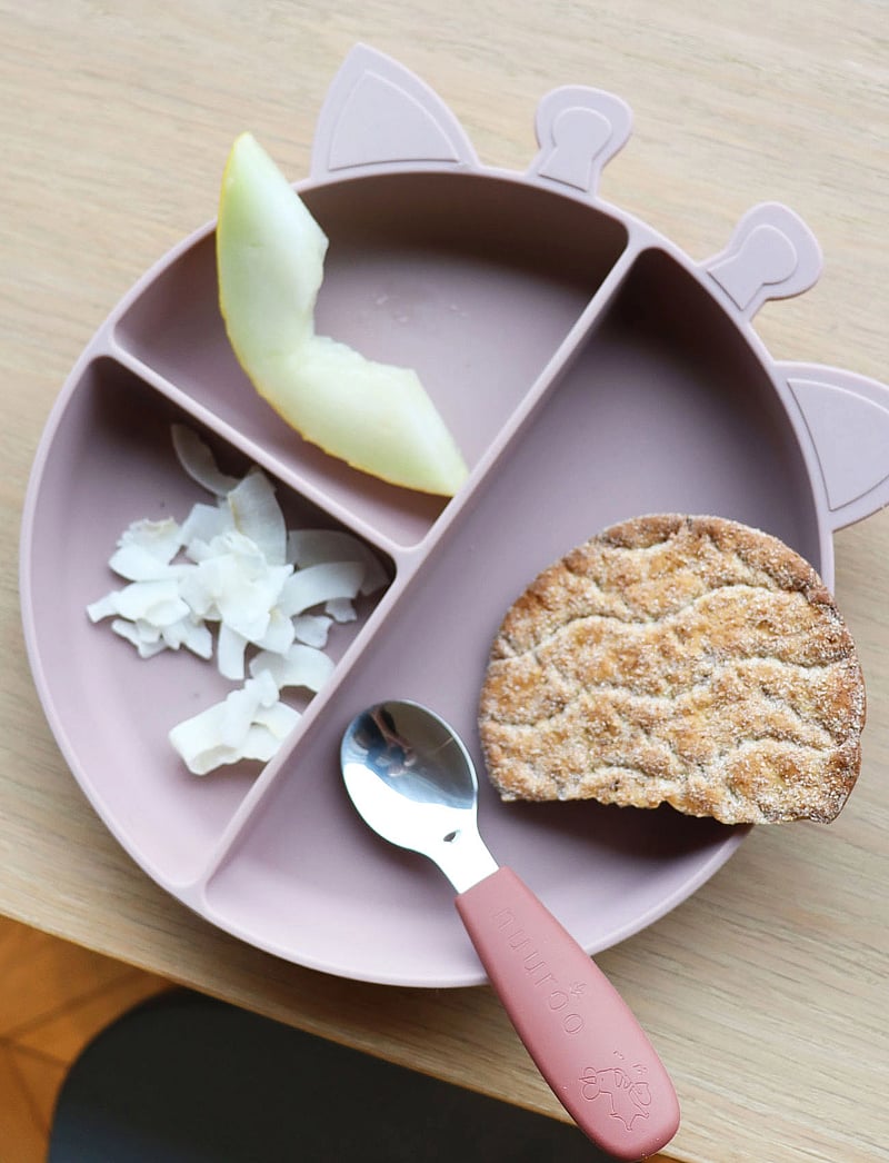 Nuuroo - Orla silicone divided plate Giraffe - taldrikud - woodrose - 0