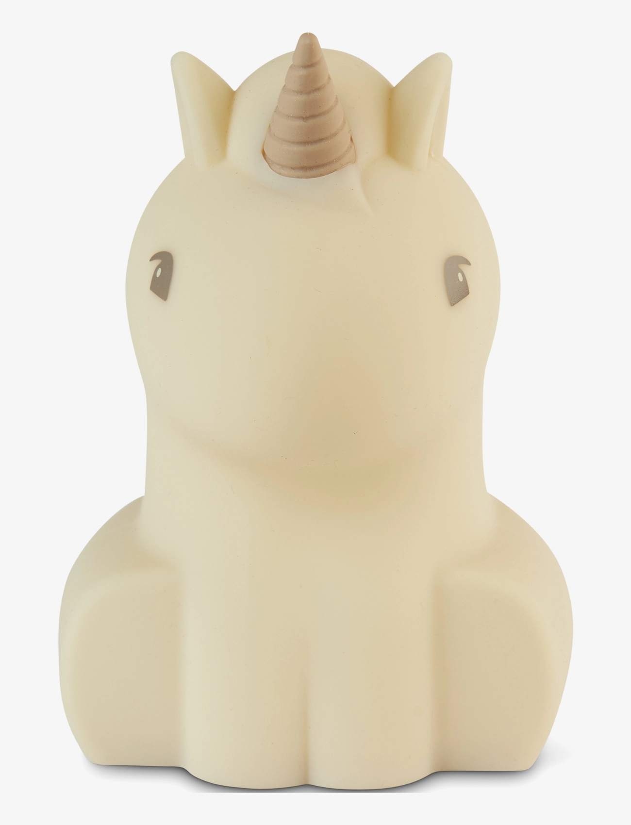 Nuuroo Sol Silicone Lamp Unicorn, Natlampe, Creme, Str: 12.5X8X8CM
