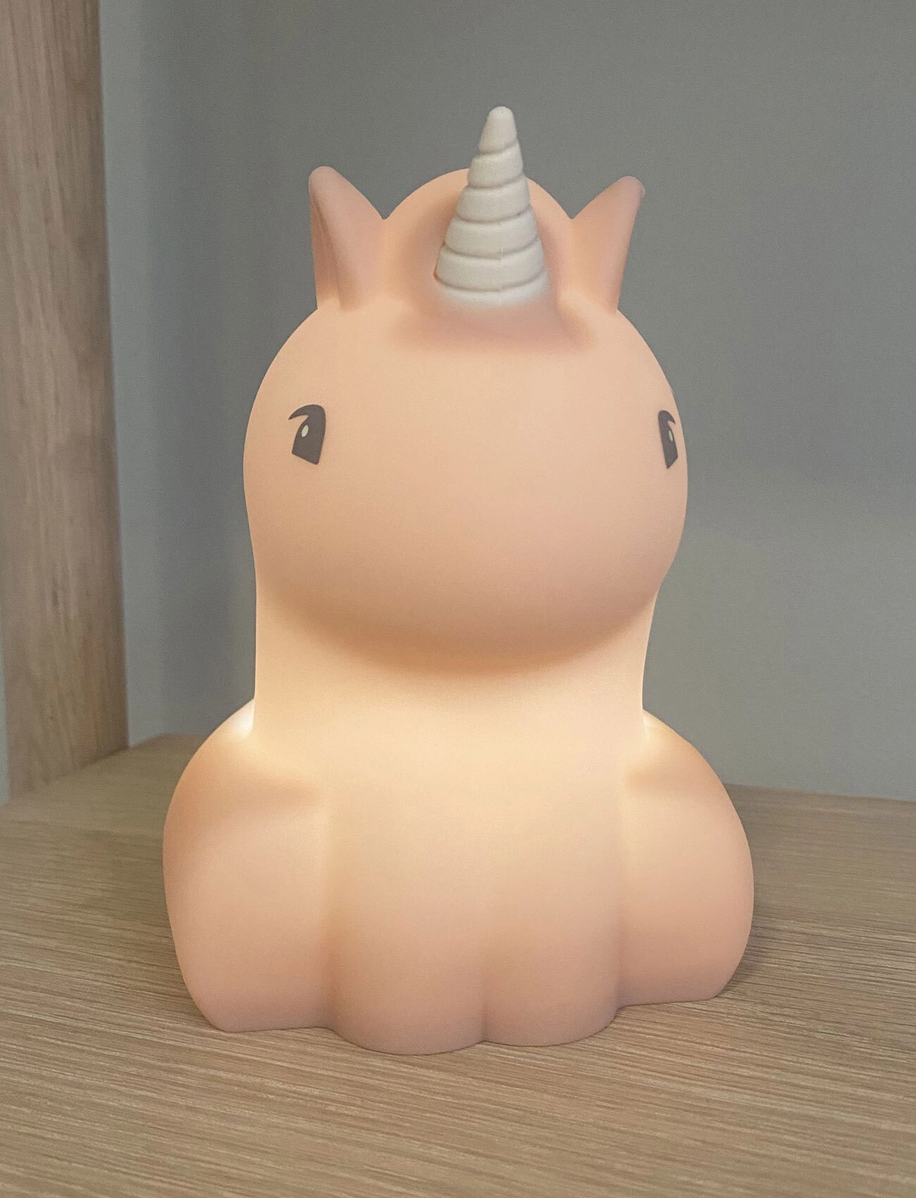 Nuuroo - Sol silicone lamp Unicorn - nattlamper - rose - 2