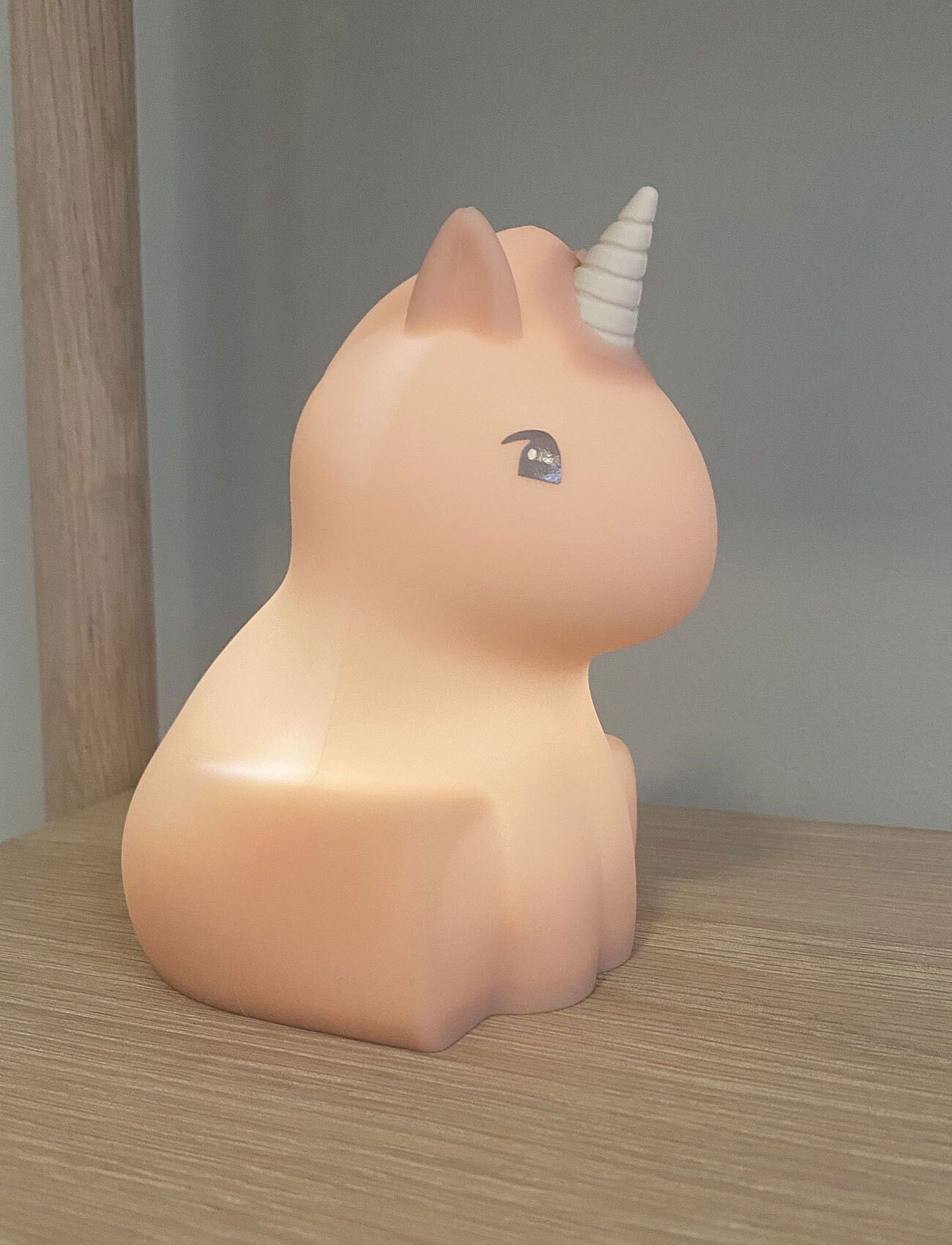Nuuroo - Sol silicone lamp Unicorn - nattlampor - rose - 3