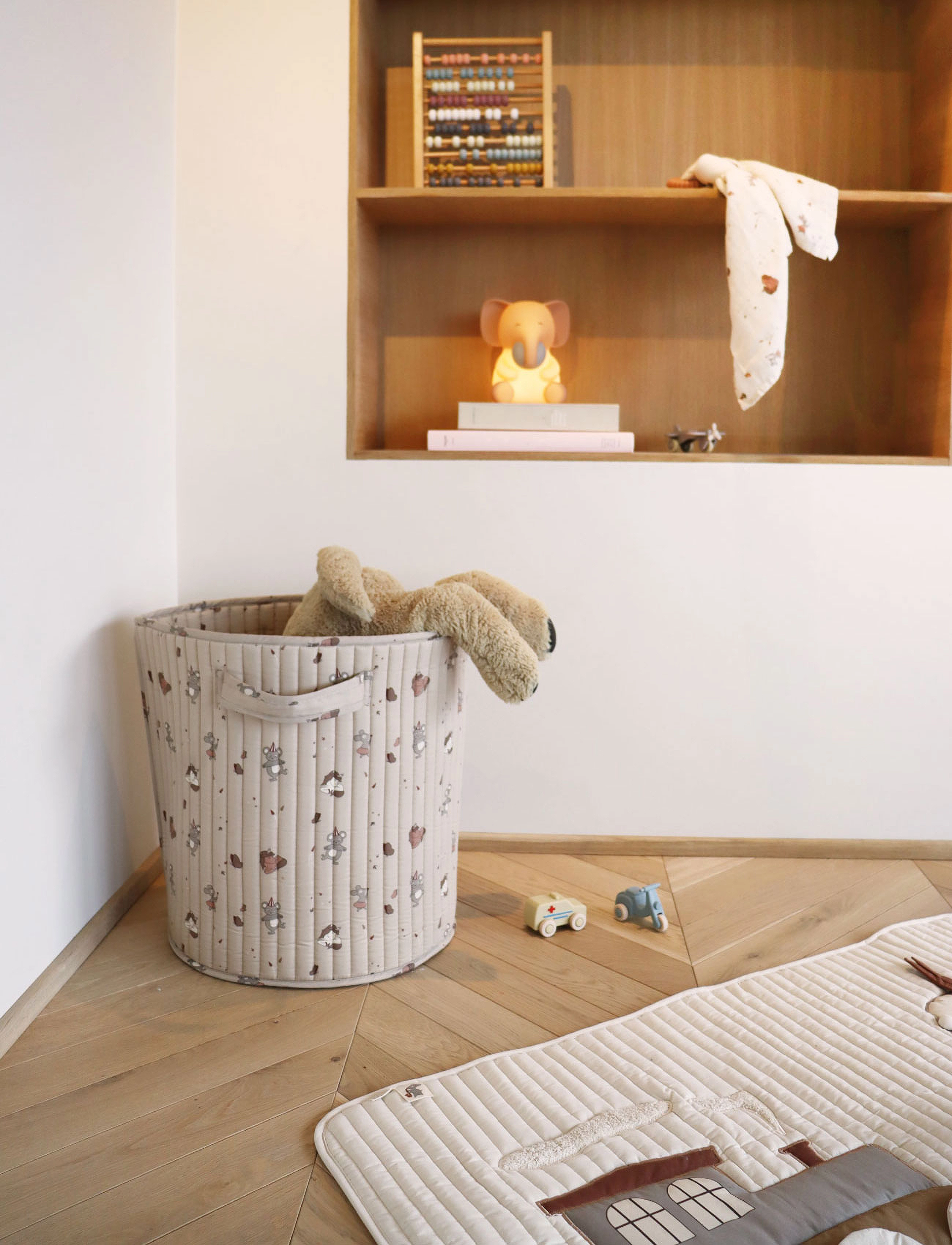 Nuuroo - Moe quilted storage bag - big - unicorn - 2