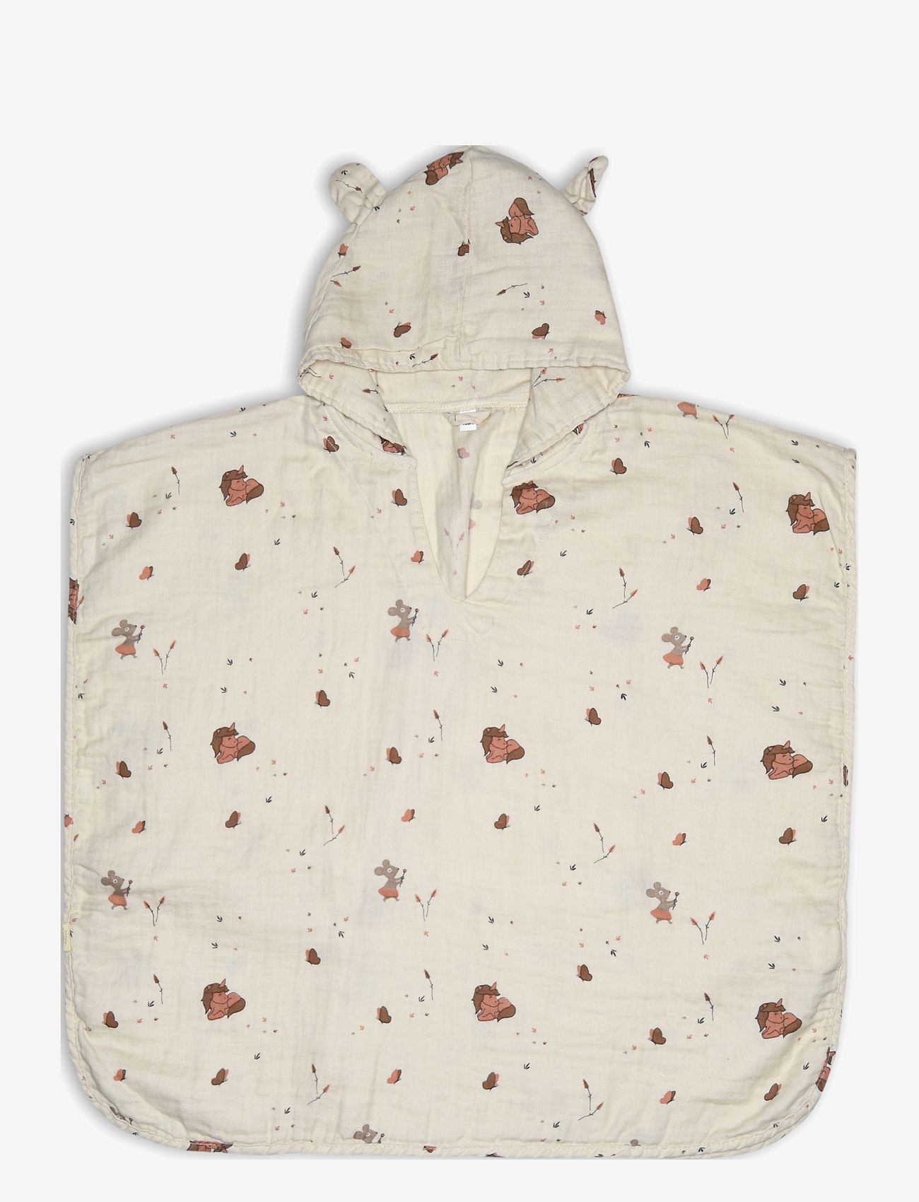 Nuuroo - Flor muslin poncho - morgonrockar - cream unicorn - 0