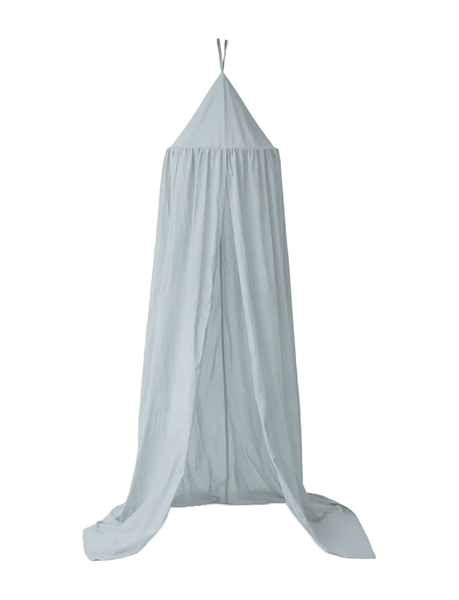 Nuuroo - Viggo muslin canopy - sänghimmel - dusty blue - 0