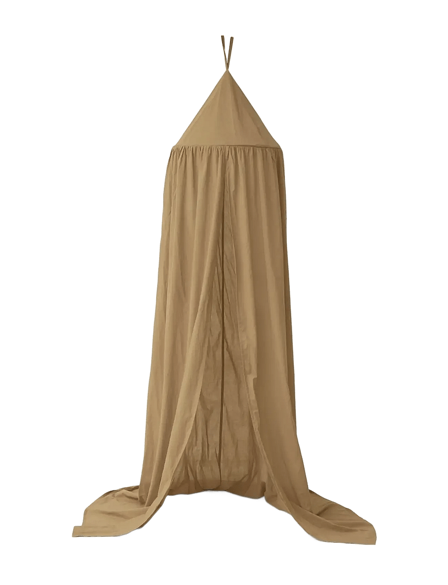 Nuuroo - Viggo muslin canopy - betthimmel - iced coffee - 0