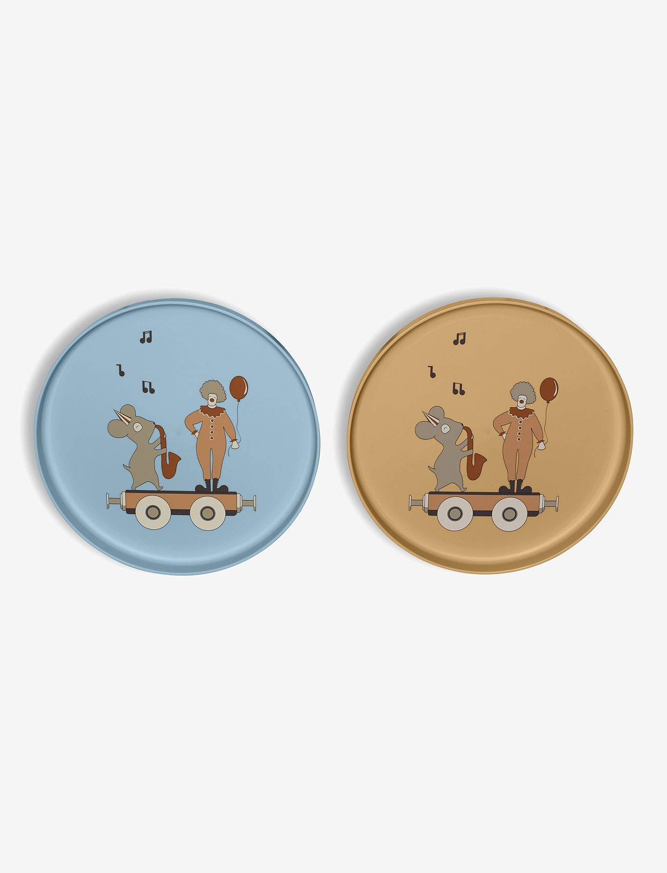 Nuuroo - Pil PLA plate 2-pack - lägsta priserna - blue mix - 0