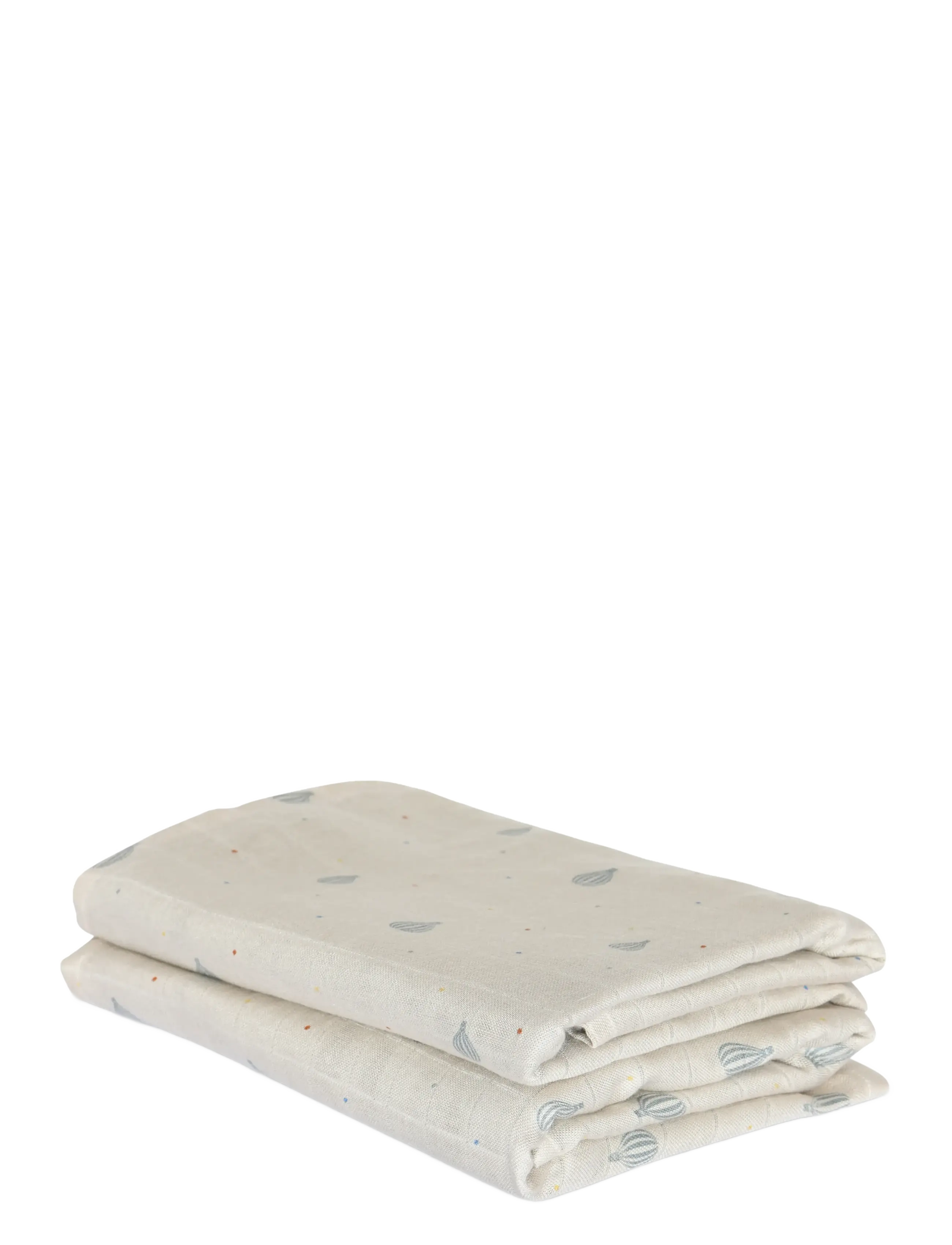 Nuuroo Josefine Bamboo Muslin Cloth 2-Pack, One Size, Muslins, Beige - Cloths, Kinder